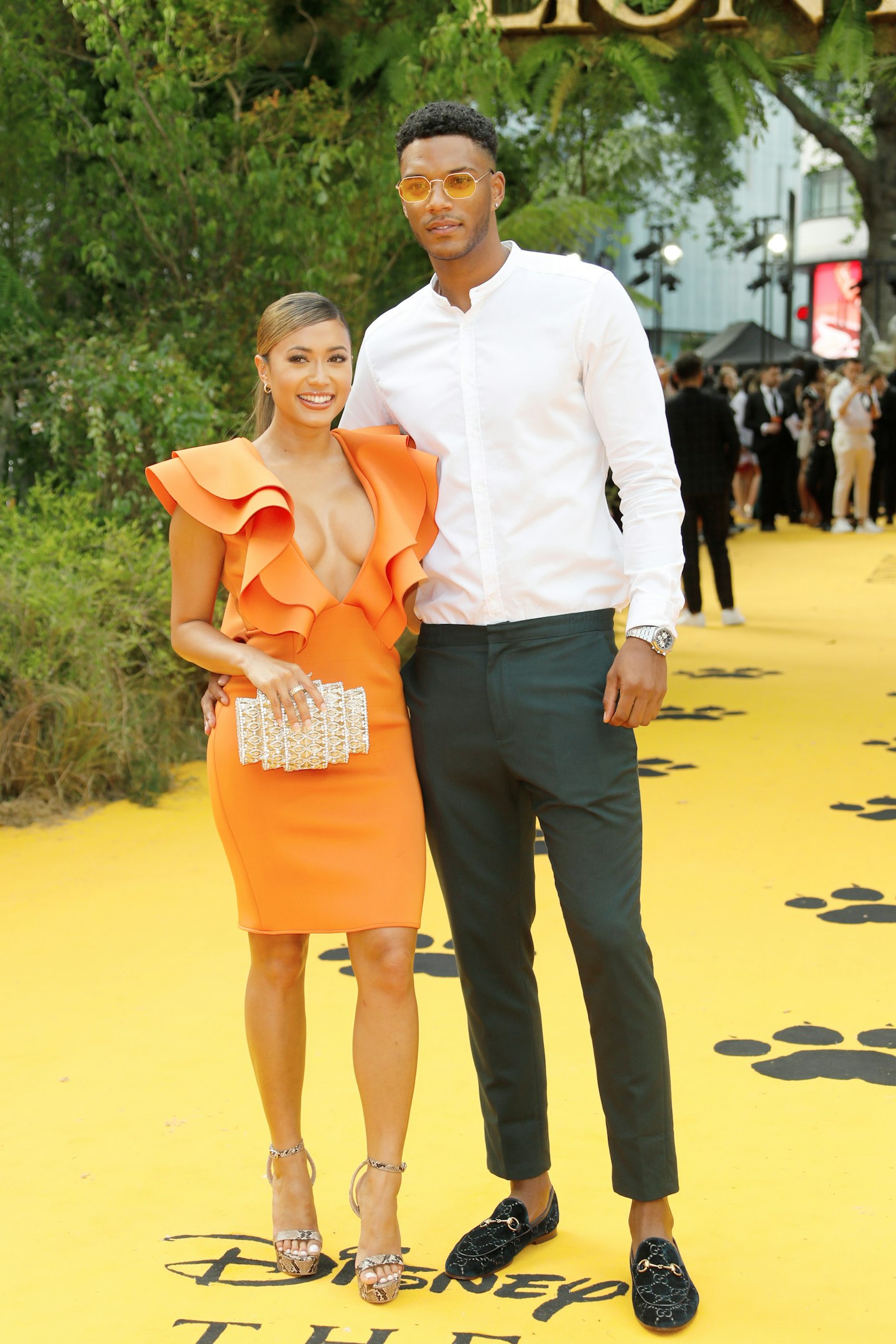Kaz Crossley and Theo Campbell are dating
