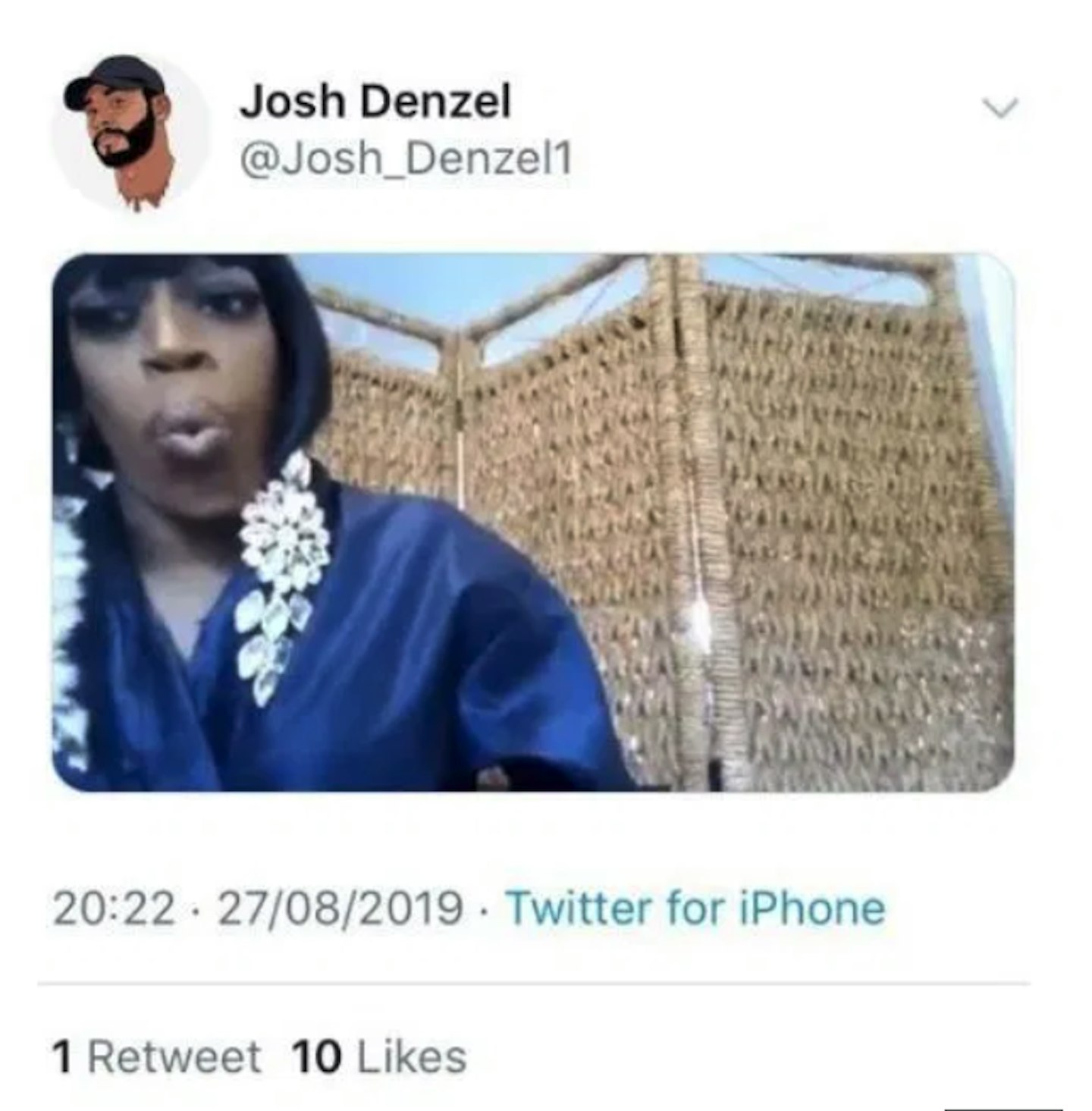 Josh Denzel tweet