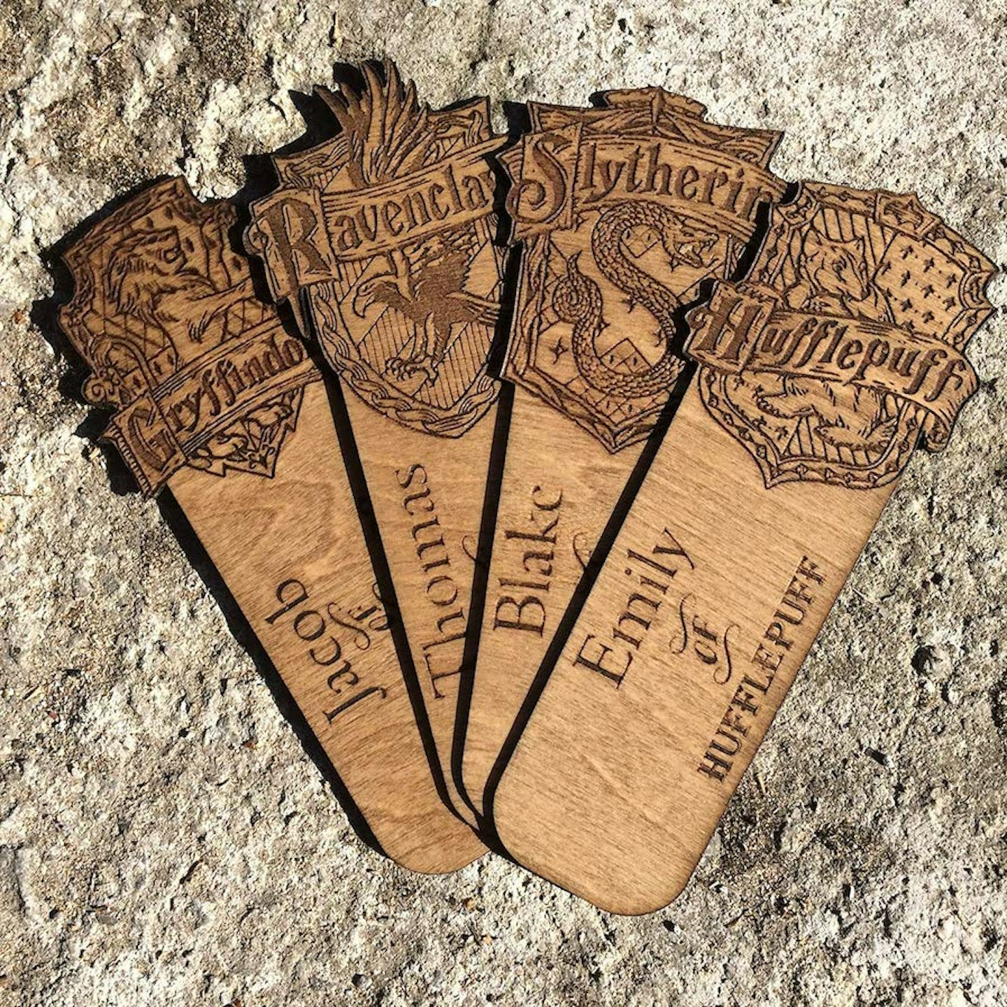 Personalized Wooden Harry Potter Inspired Bookmark, £7.50