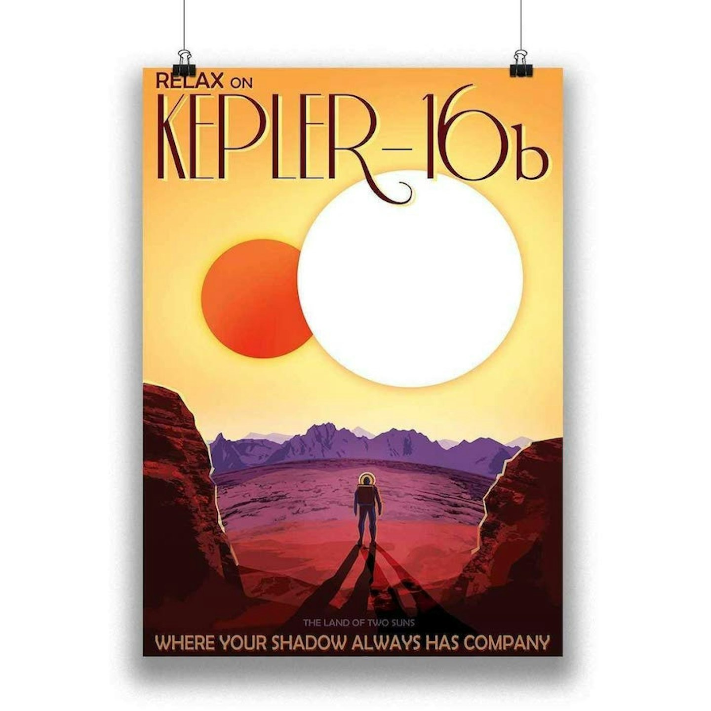 Kepler-16b NASA Vision of The Future Poster, £7.95