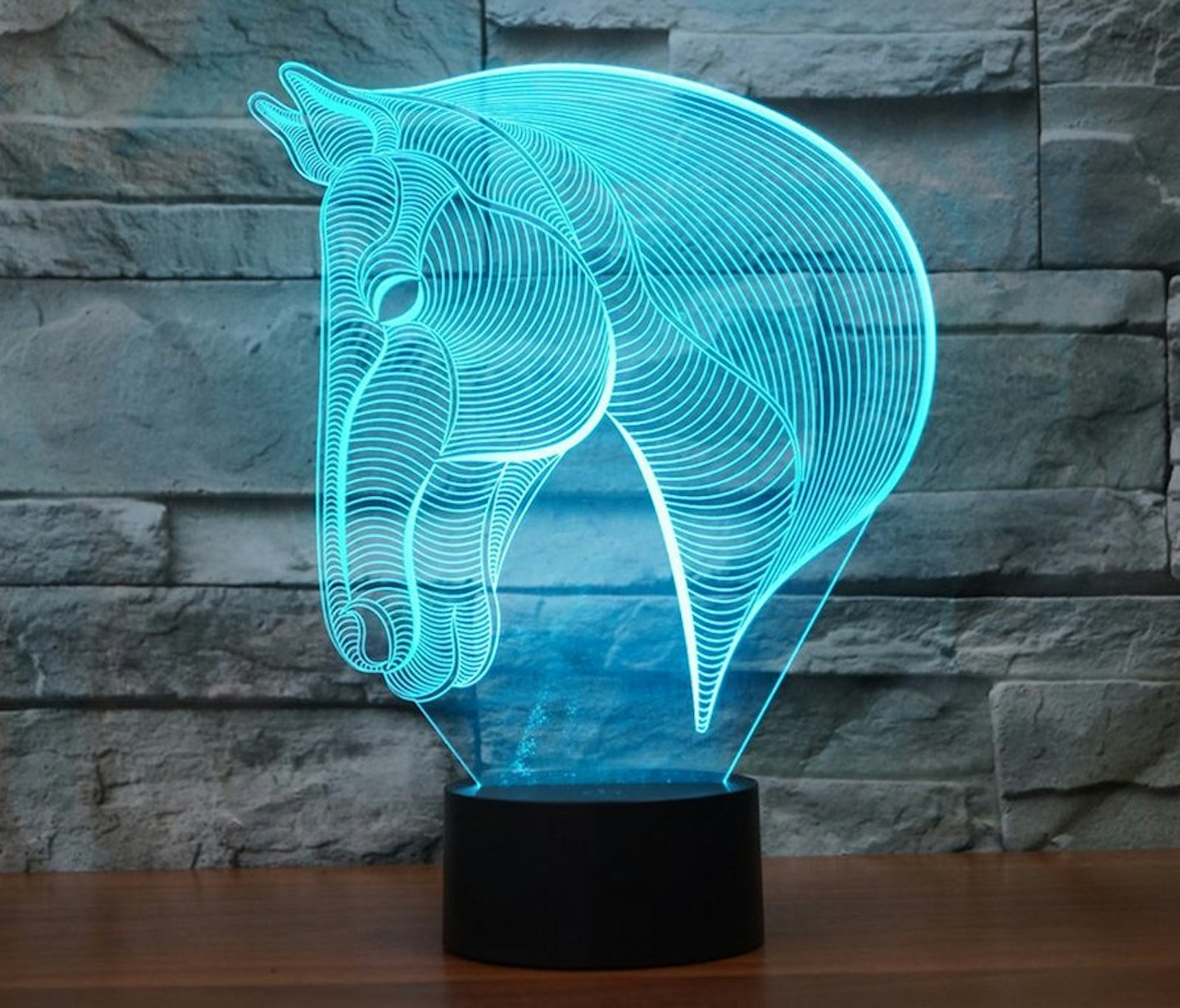 Horse Head 3D Illusion Lamp, £10.99