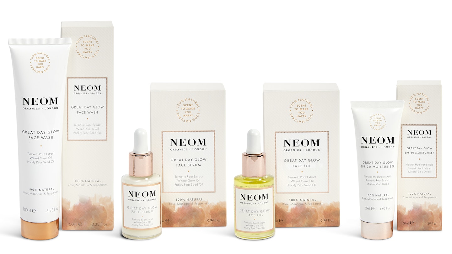 Neom's Great Day Glow Skincare