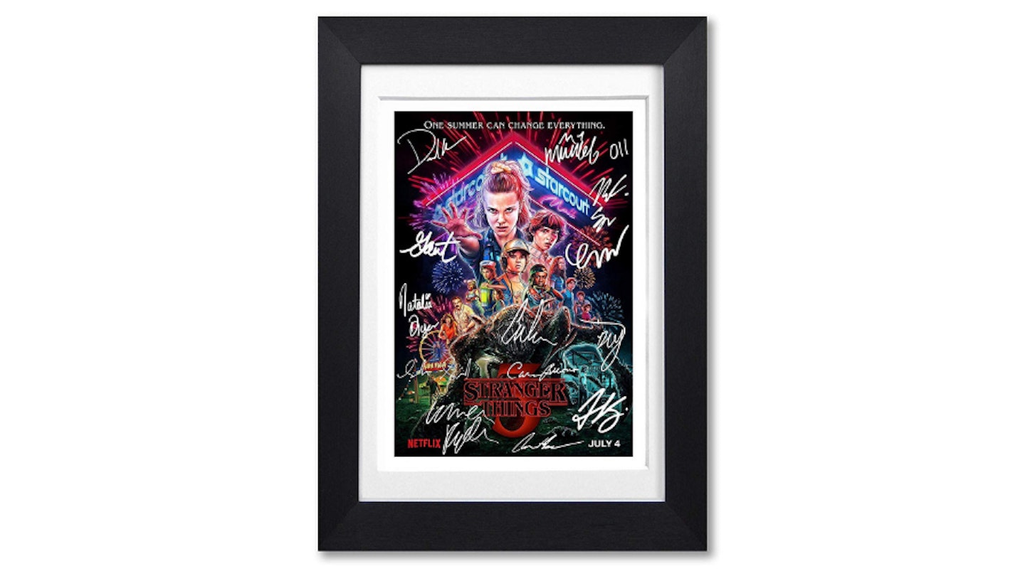 Signed Stranger Things Season 3 Poster, From £11.99