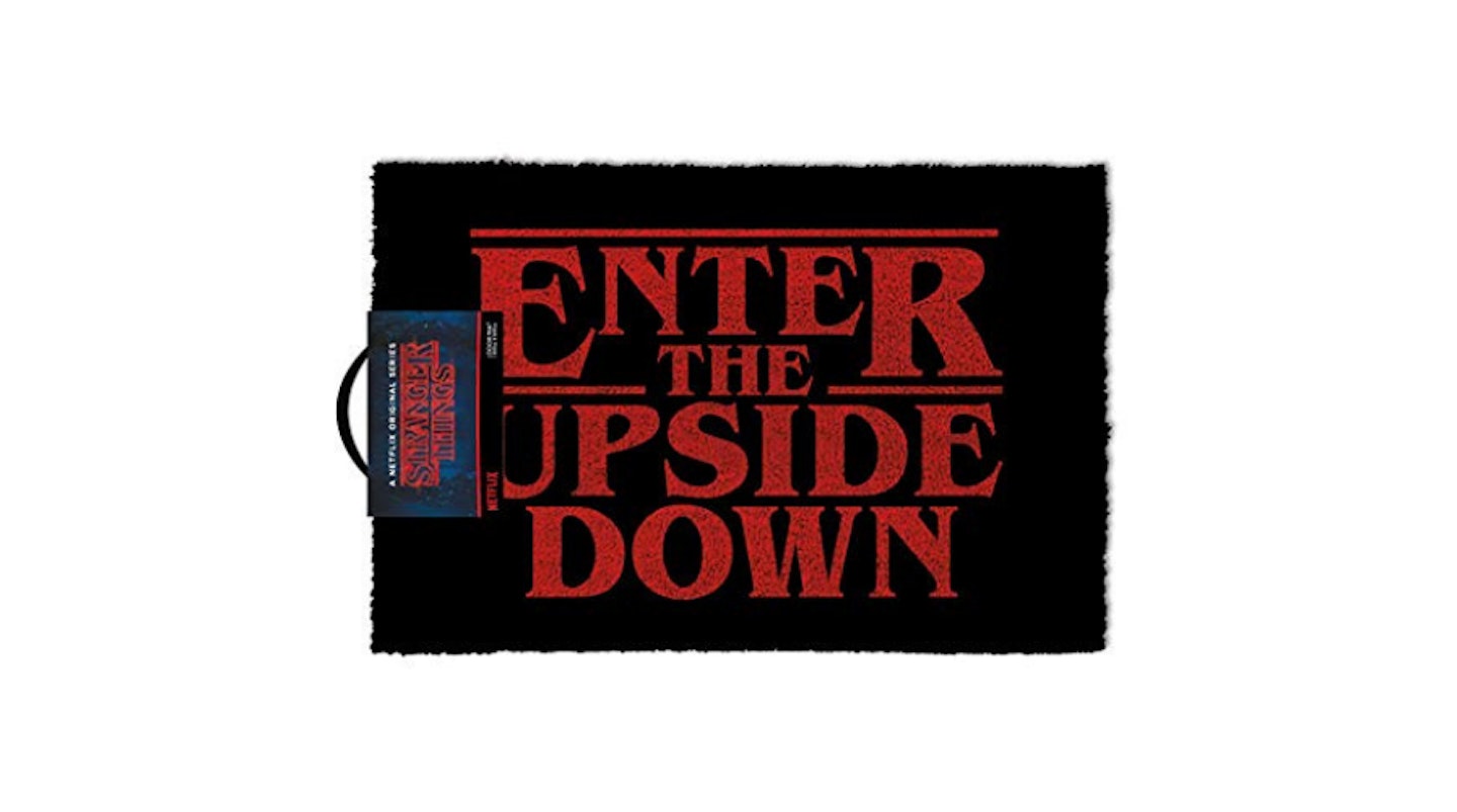 Enter The Upside Down Doormat, £13.14