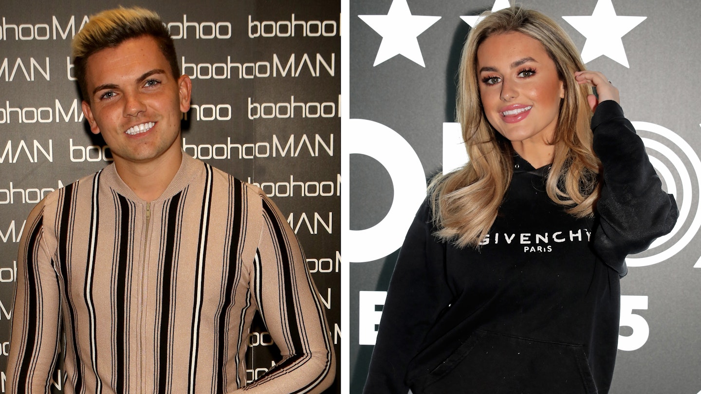 Sam Gowland and Amber Davies