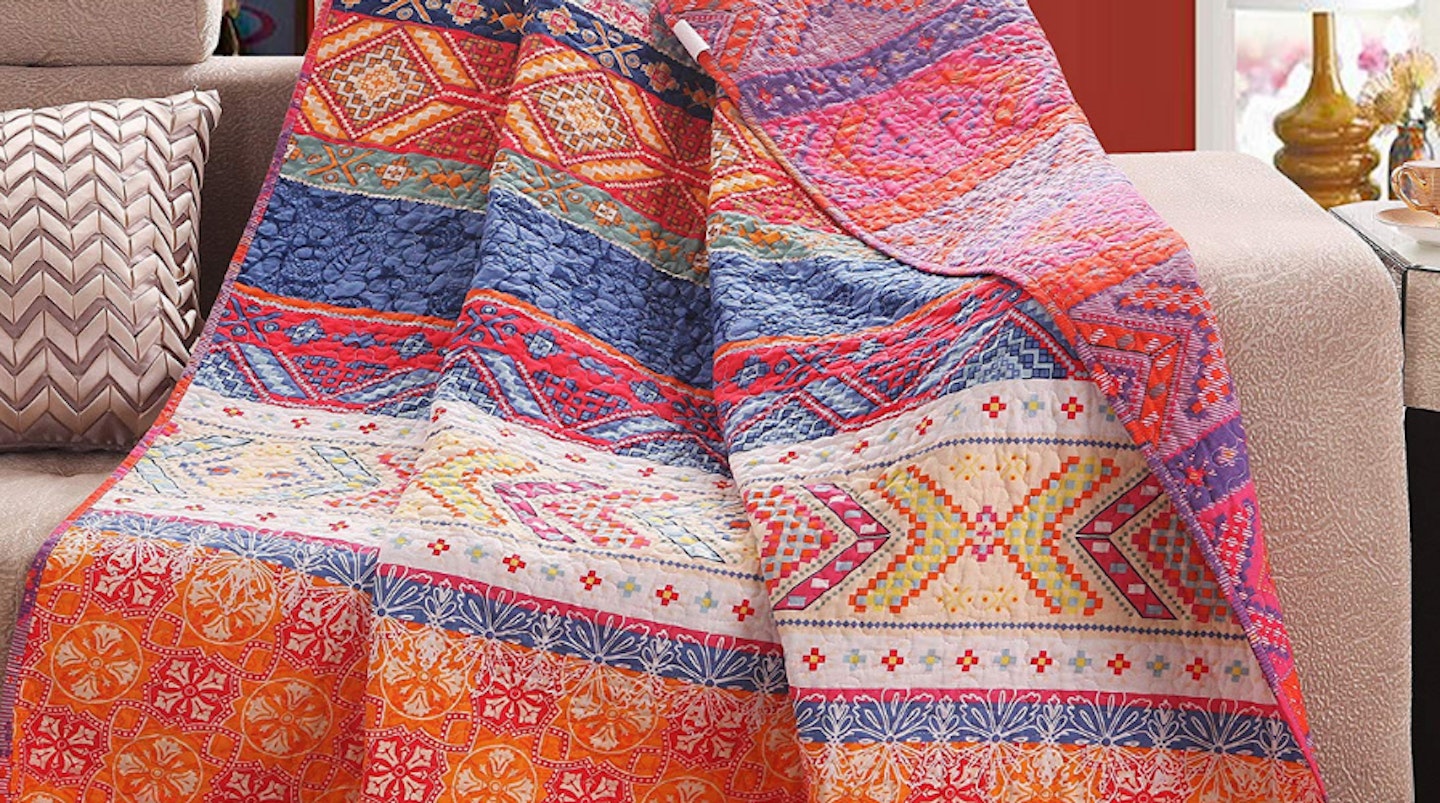 Reversible Multicoloured Throw, £19.99