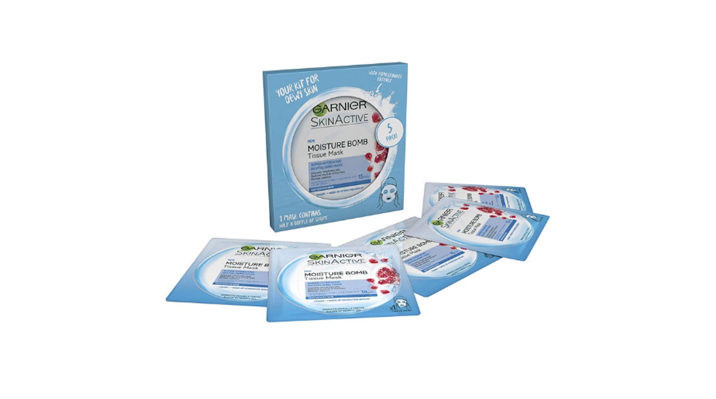 Garnier Face Masks, £9.75