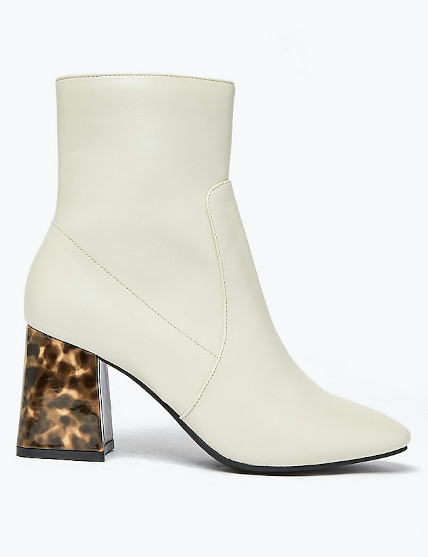 Block Heel Ankle Boots, £45