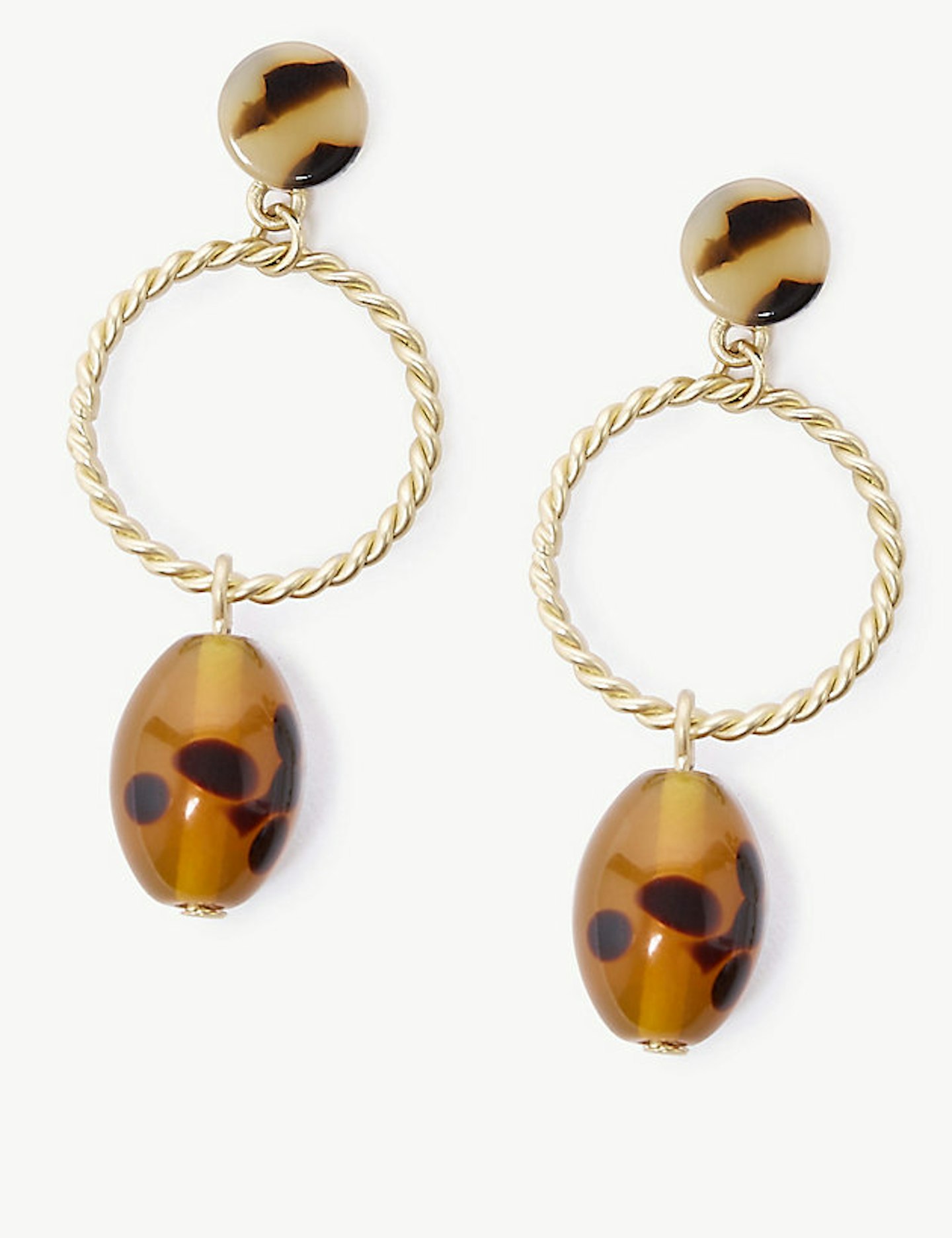 M&S, Pebble Hoop Earrings, £9.50