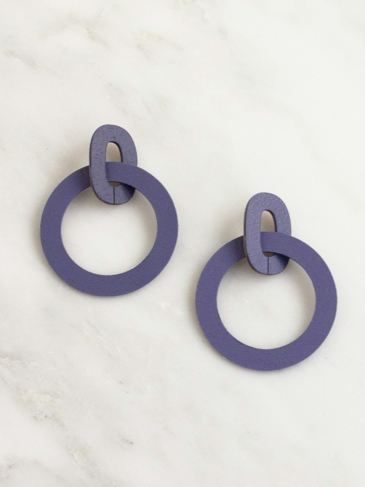 Wolf & Moon, Blueberry Earrings, £46