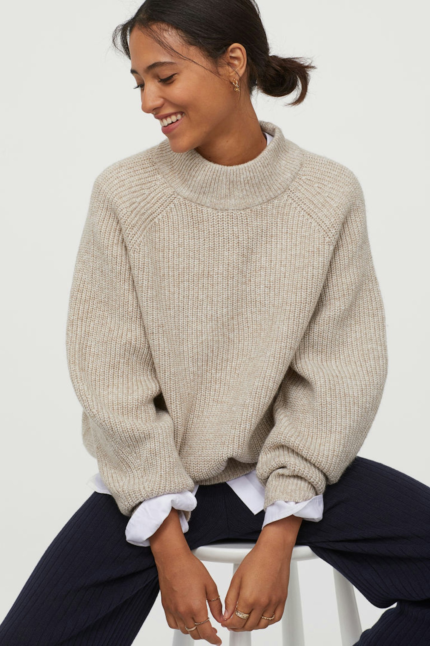 H&M Conscious, Knitted Jumper, £24.99
