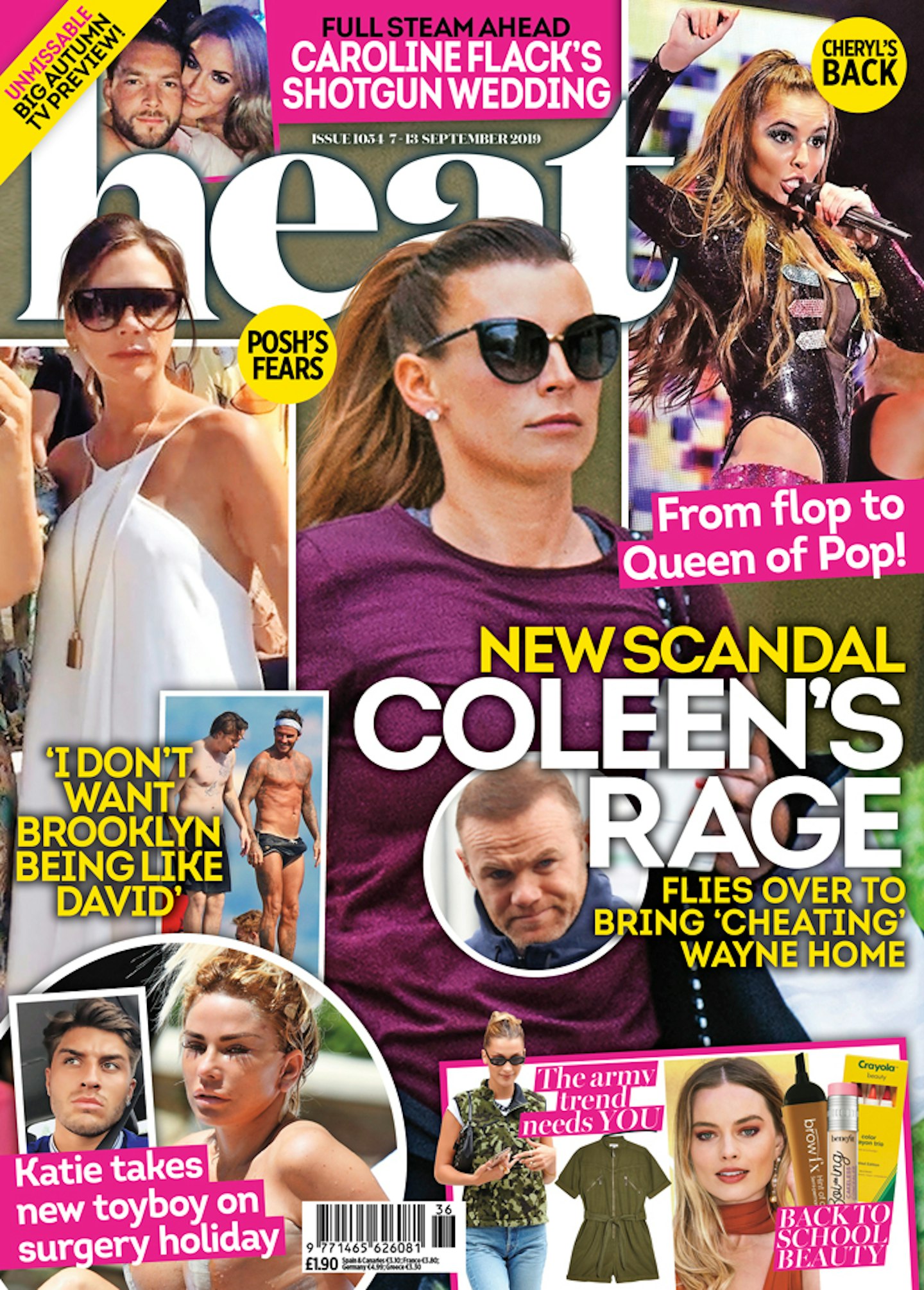 heat magazine cover