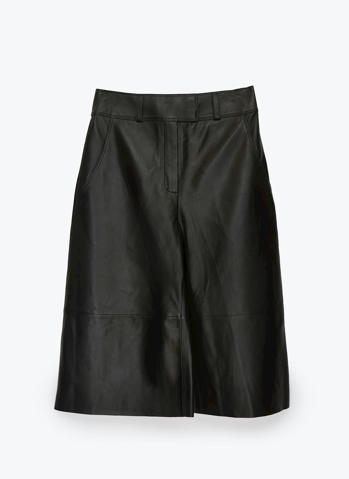 Uterque leather trousers