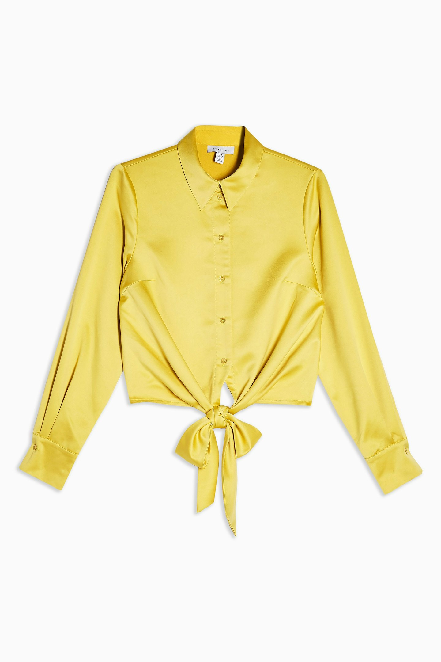 Topshop satin shirt