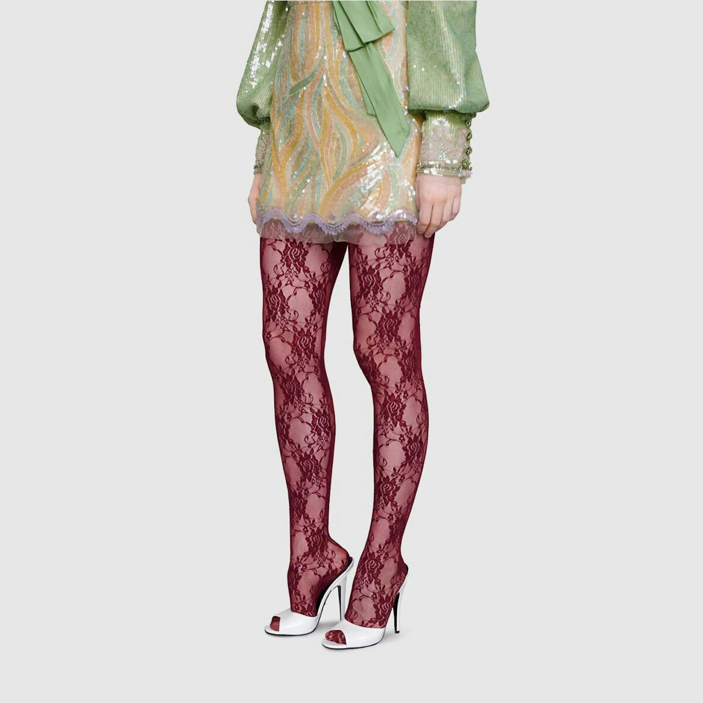 Gucci, Floral Lace Tights, £120