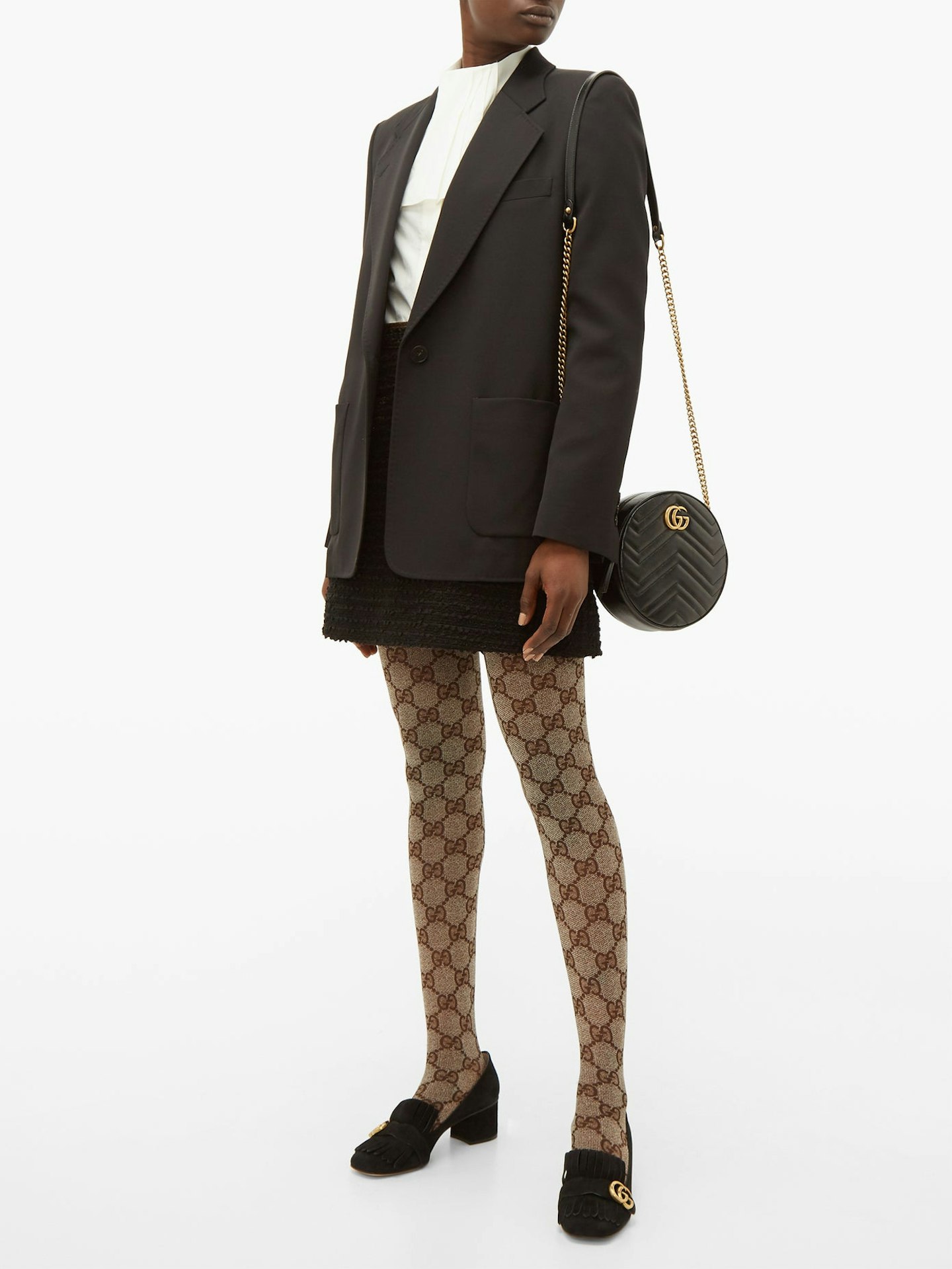 Gucci, Snake Print Tights, £170