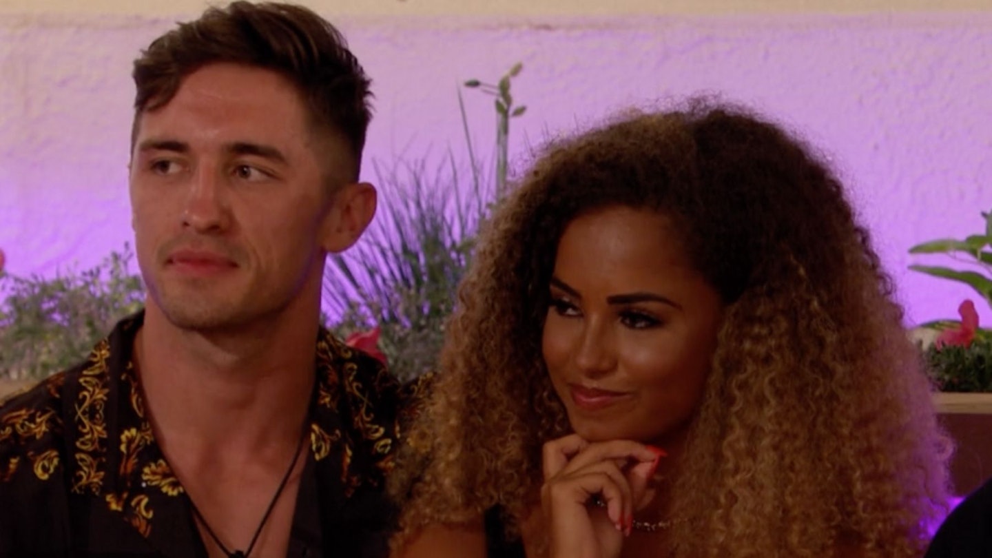 Love Island Amber Gill and Greg O'Shea