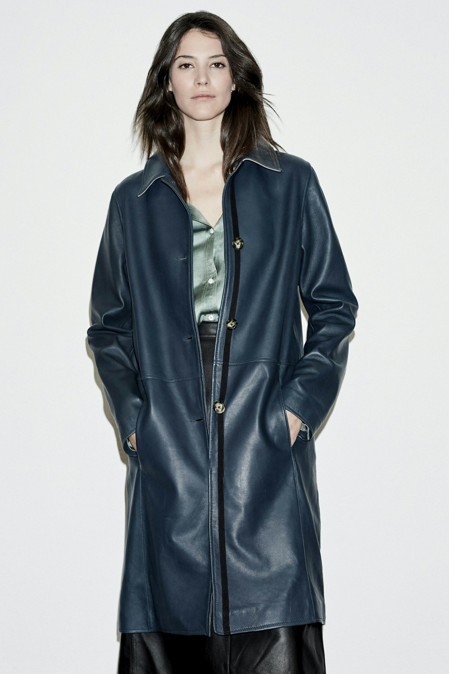 Debenhams, Leather Coat, £220