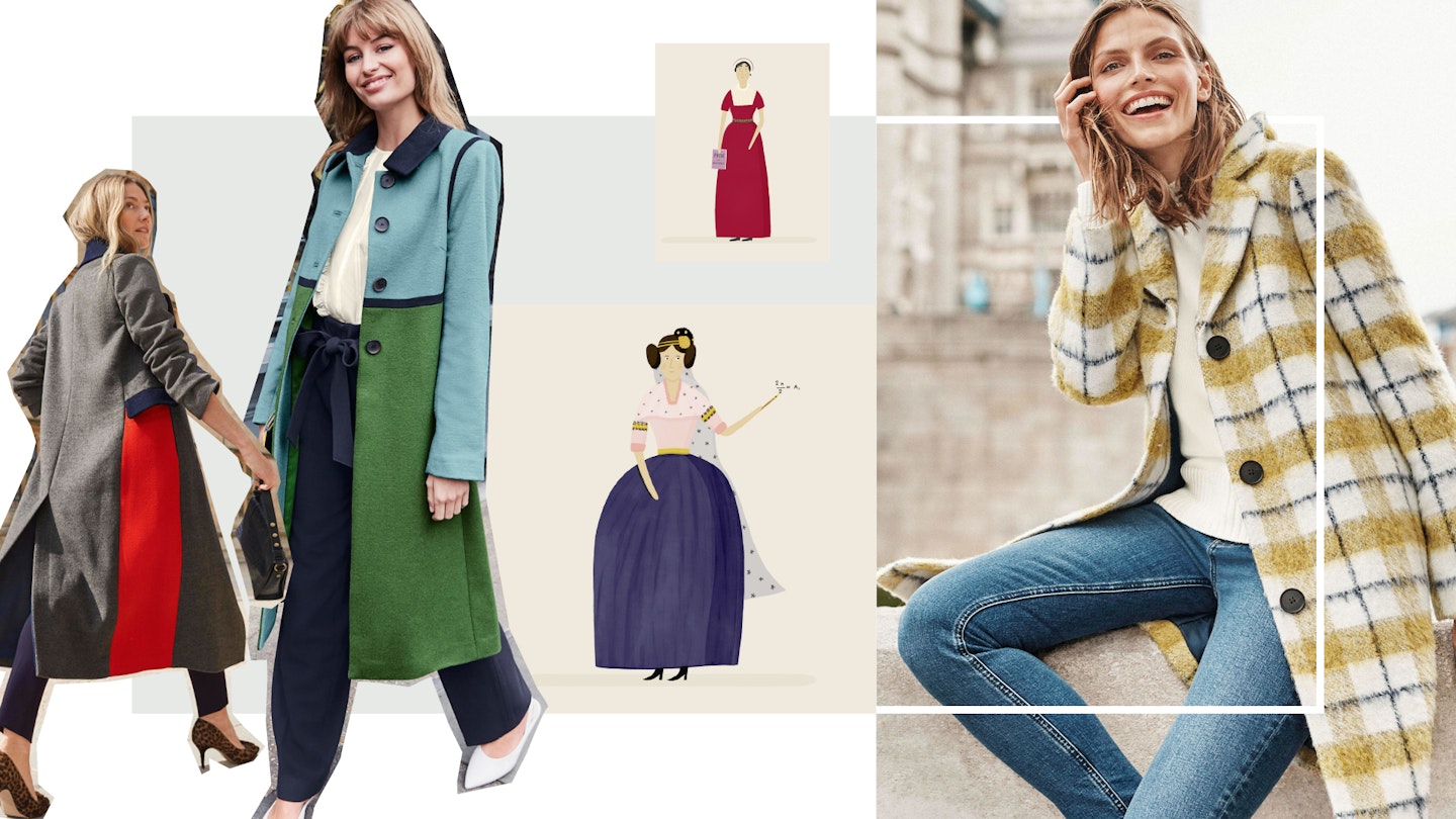 Boden's New Coats Are Inspired By Jane Austen And Boudica