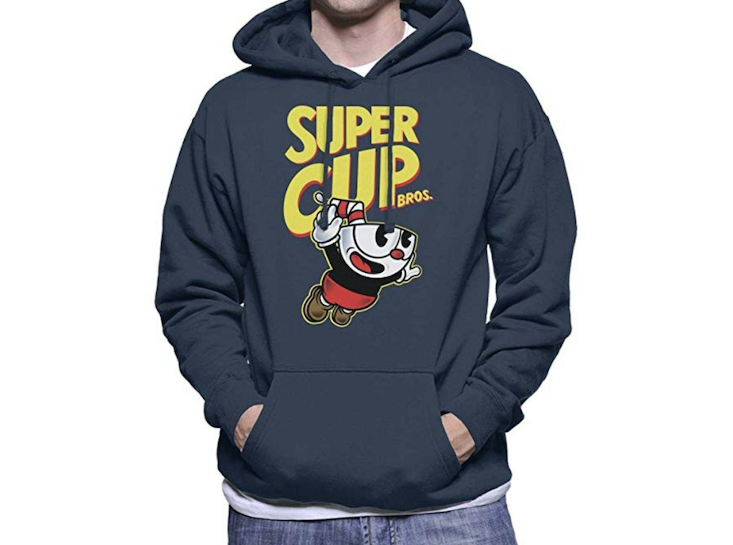 Super Cup Bros Super Mario Cuphead Hooded Sweatshirt, £29.95