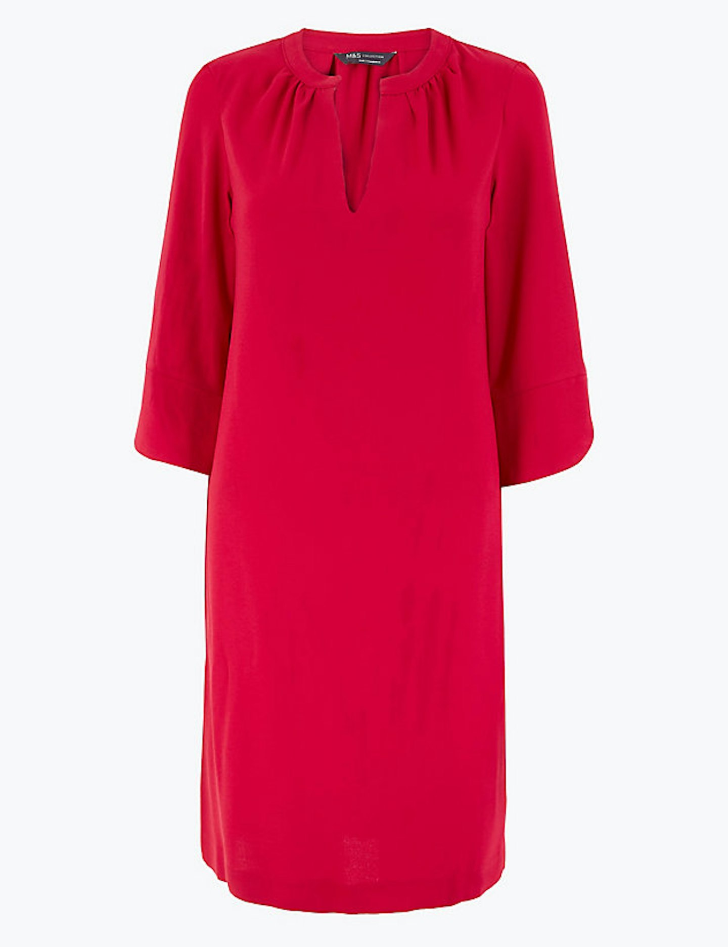 M&S, Crepe Shift Dress, £19.50
