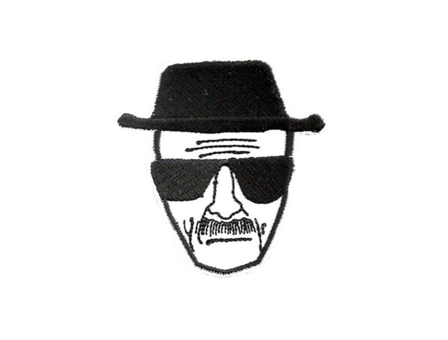 Breaking Bad Black and White Embroidered Badge, £5.95
