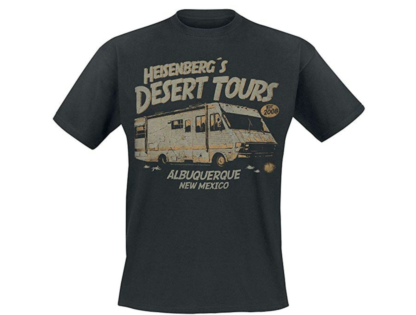 Breaking Bad Heisenberg Desert Tours T-Shirt Black, £18.06