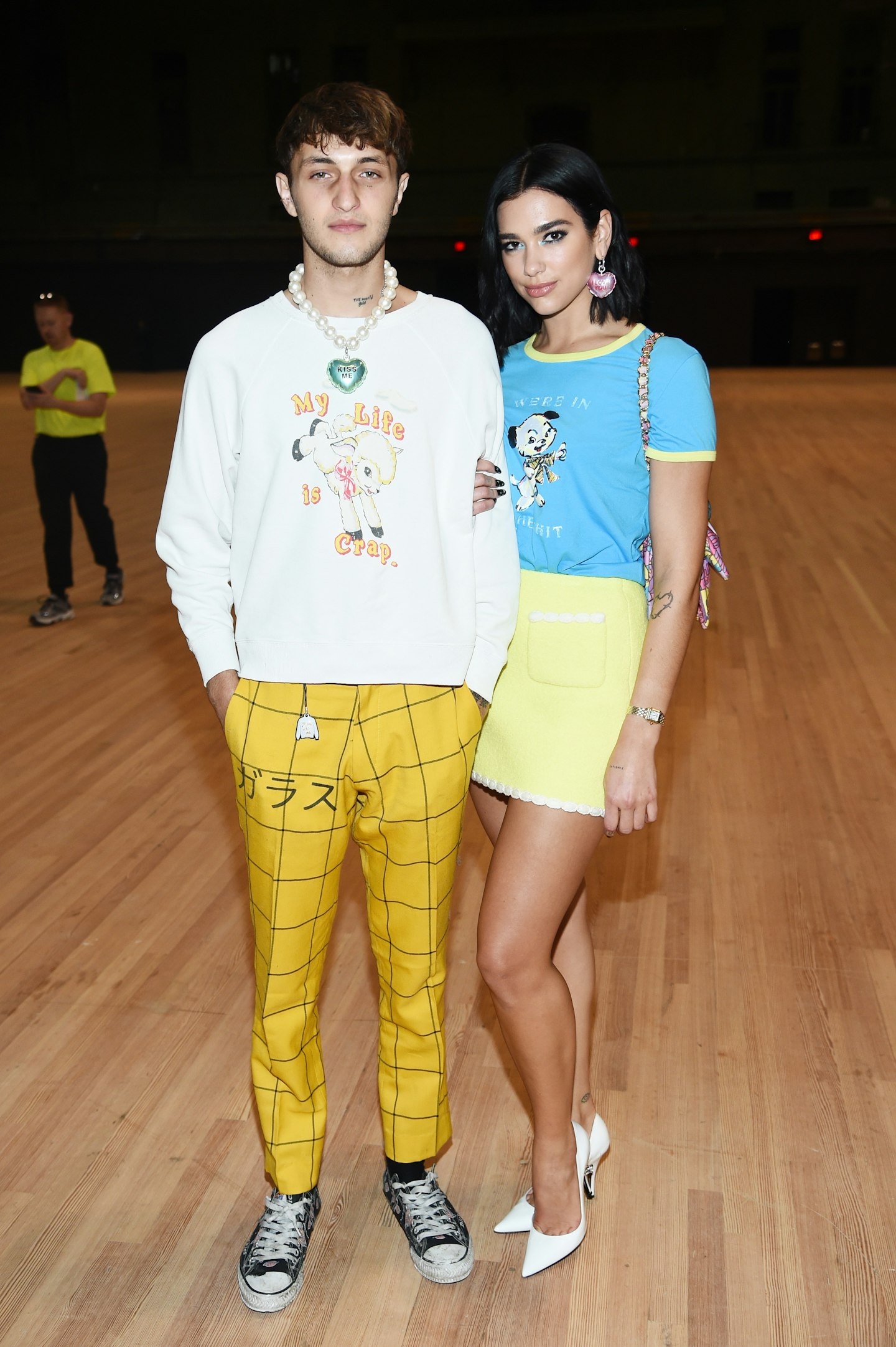 Anwar Hadid and Dua Lipa