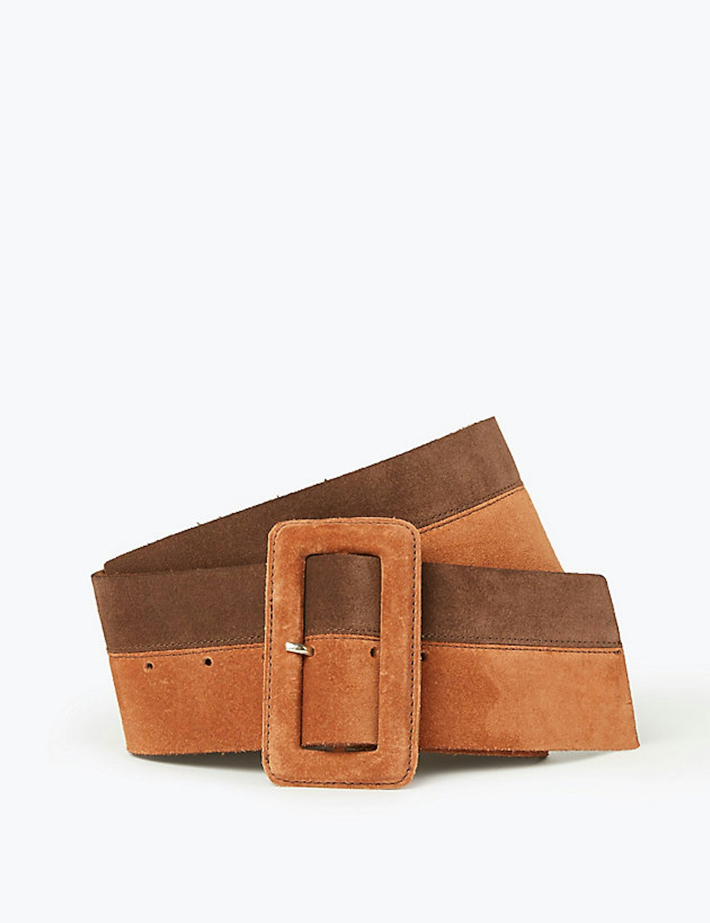 Leather Colour Block Belt, £25