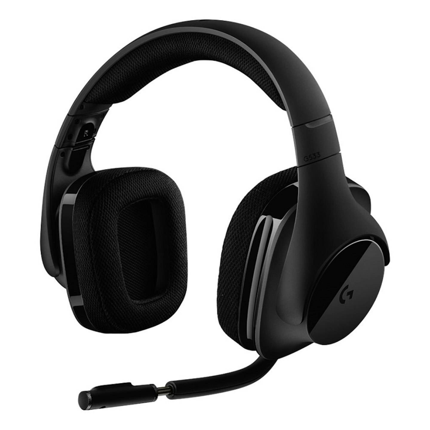Logitech G533 Gaming Headset with Wireless DTS 7.1 Surround Sound, Black, £69.99 (R.R.P £139.99)