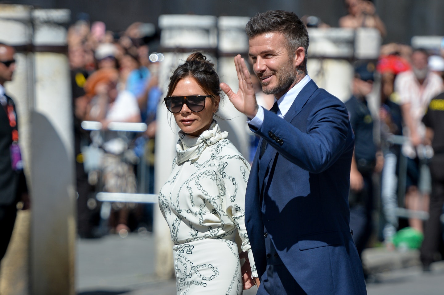 David and Victoria Beckham