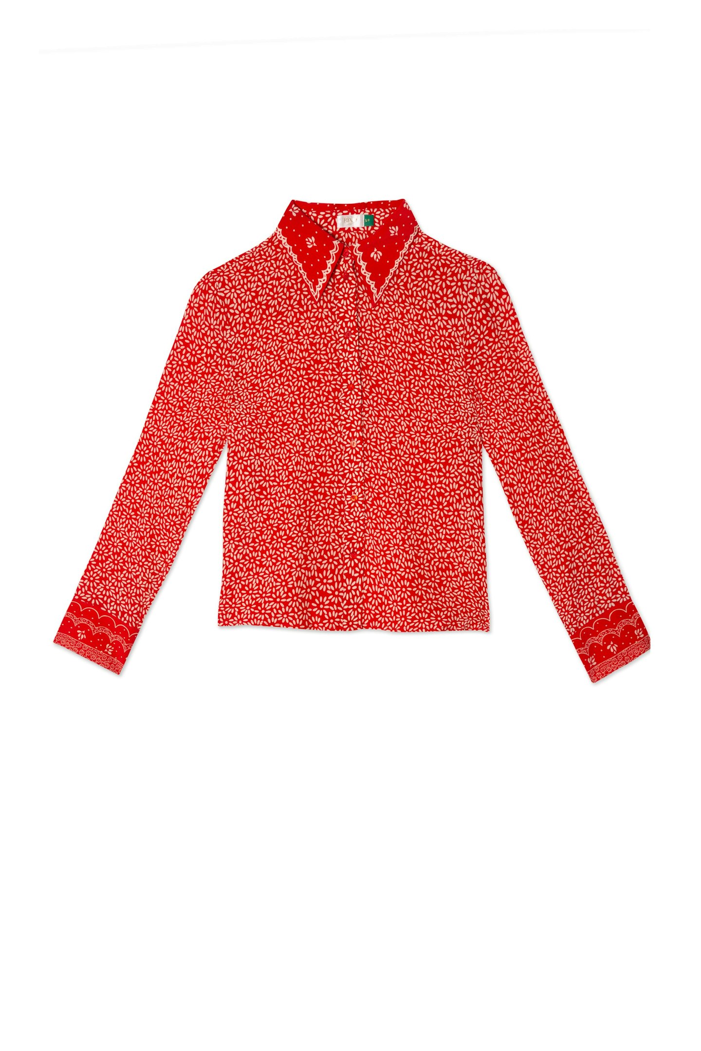 Micro Dot Daisy Shirt, £175