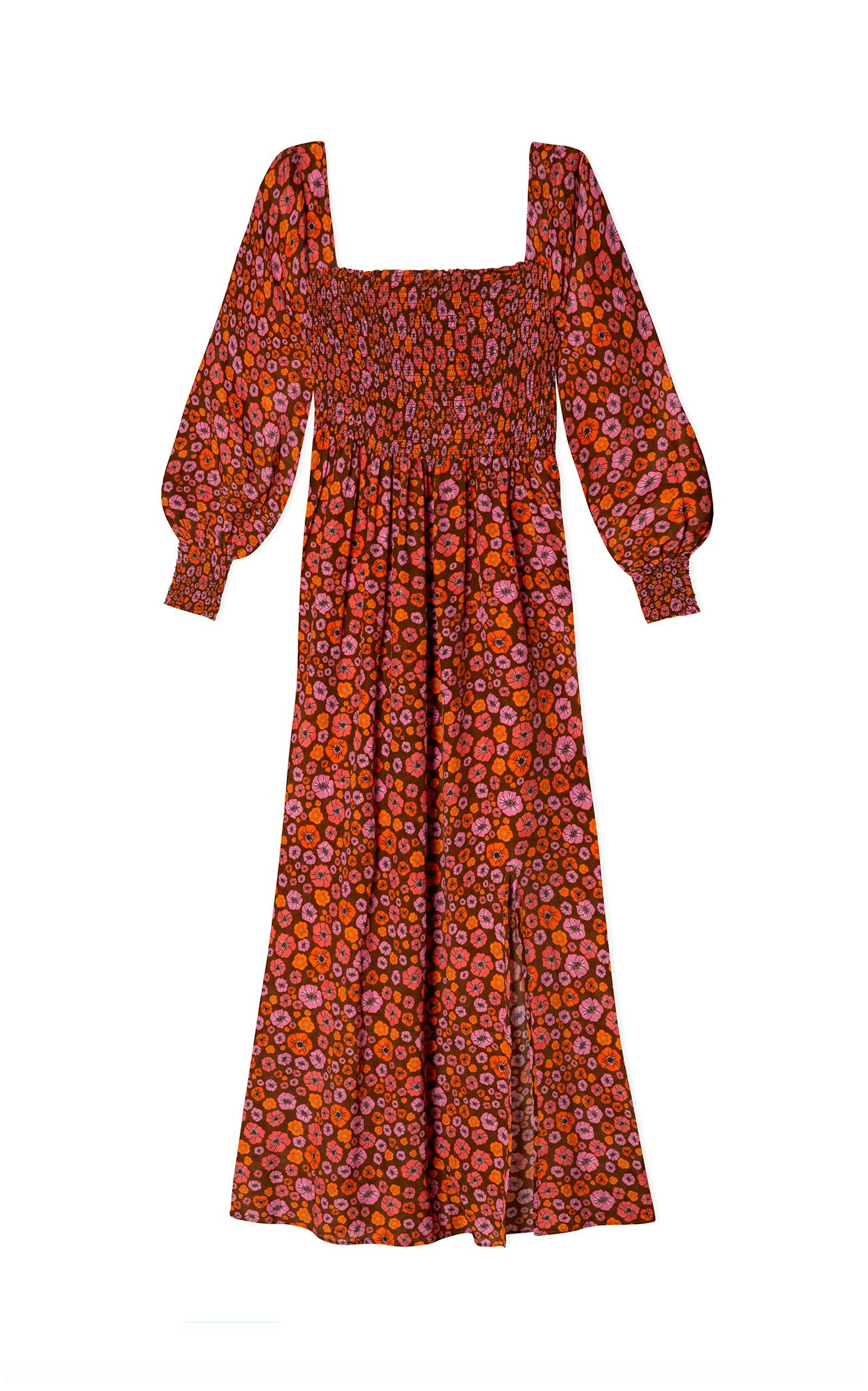 Long Sleeve Floral Dress, £295