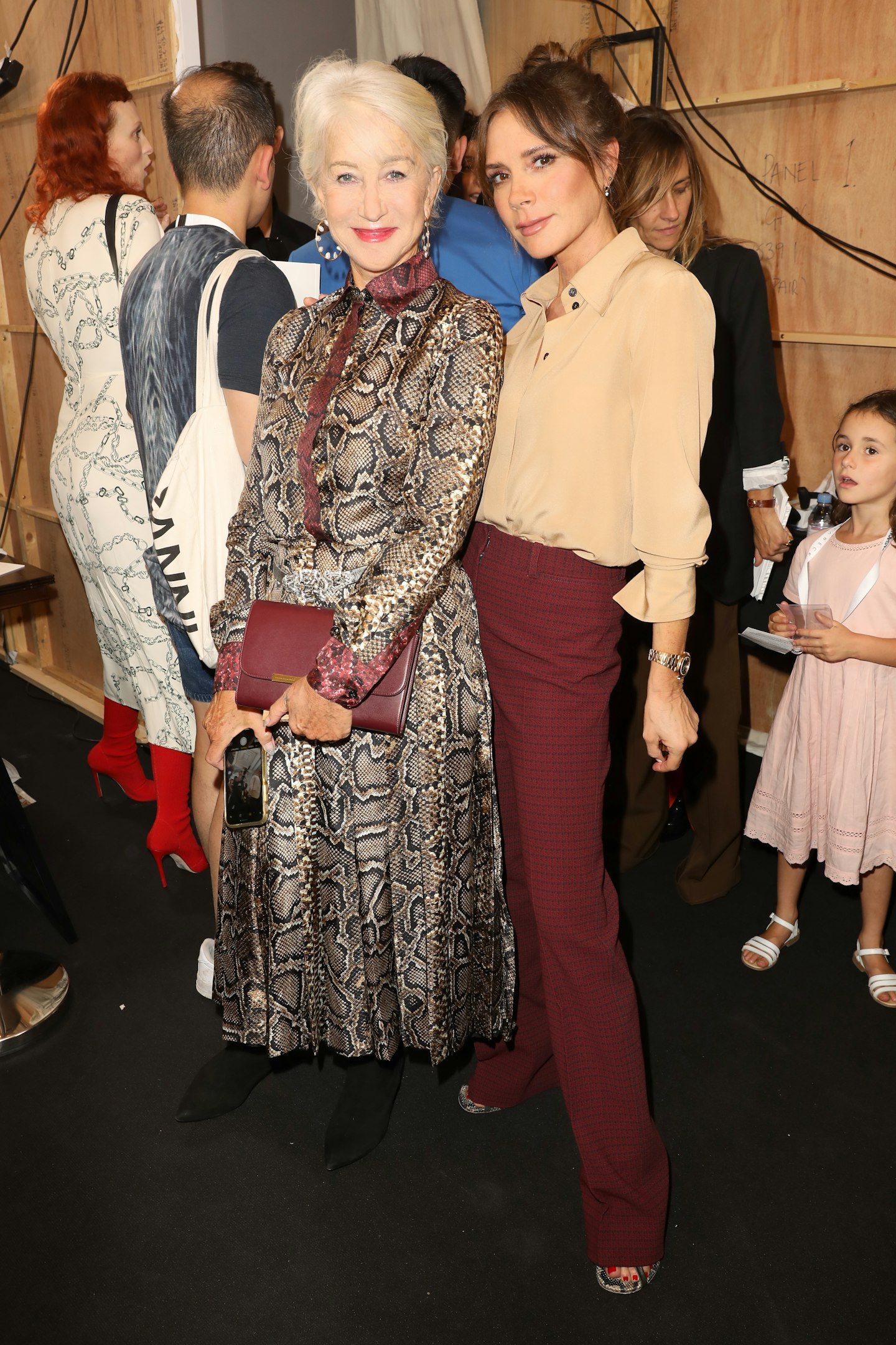 helen mirren and victoria beckham