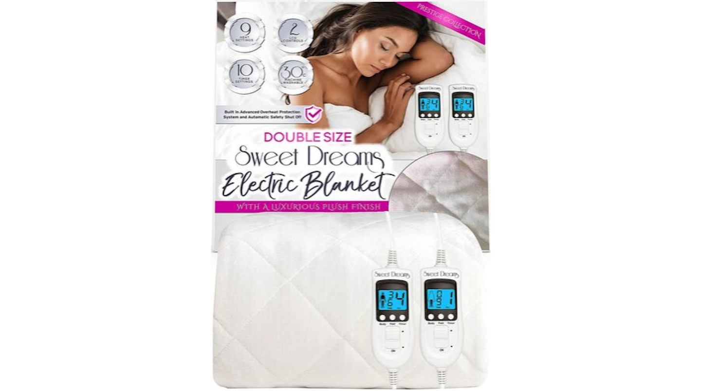 Sweet Dreams Electric Blanket with Dual Controls
