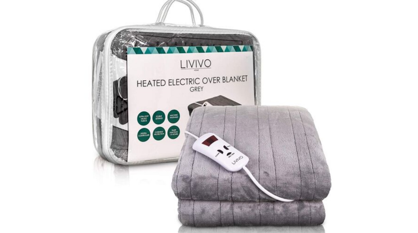 LIVIVO Heated Electric Over Blanket