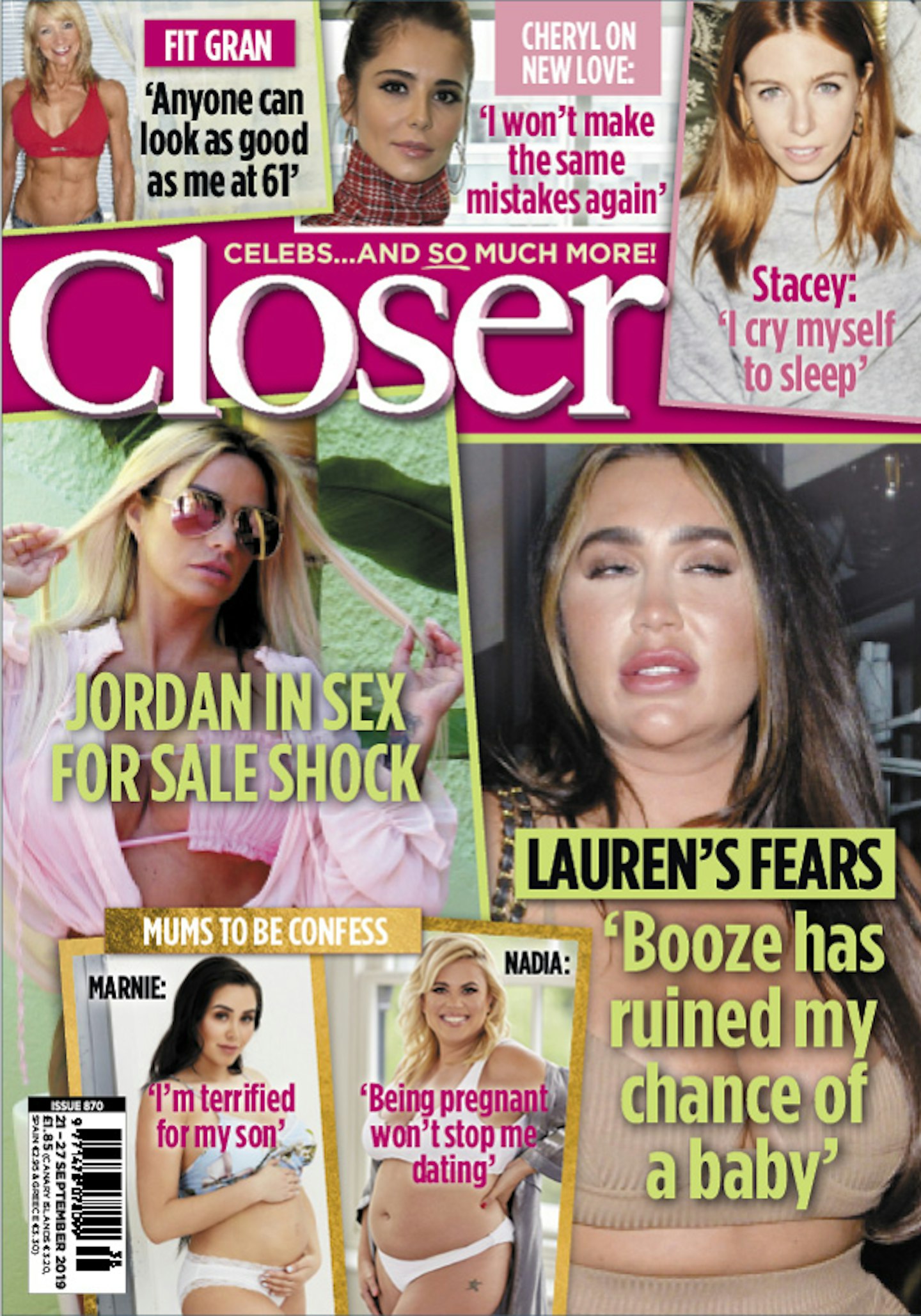 Closer magazine issue 870