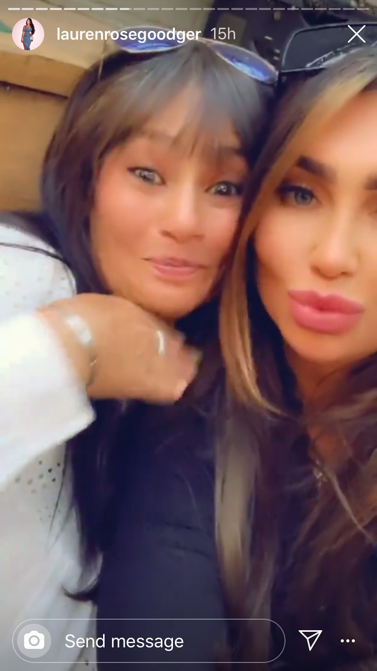 lauren goodger nan funeral
