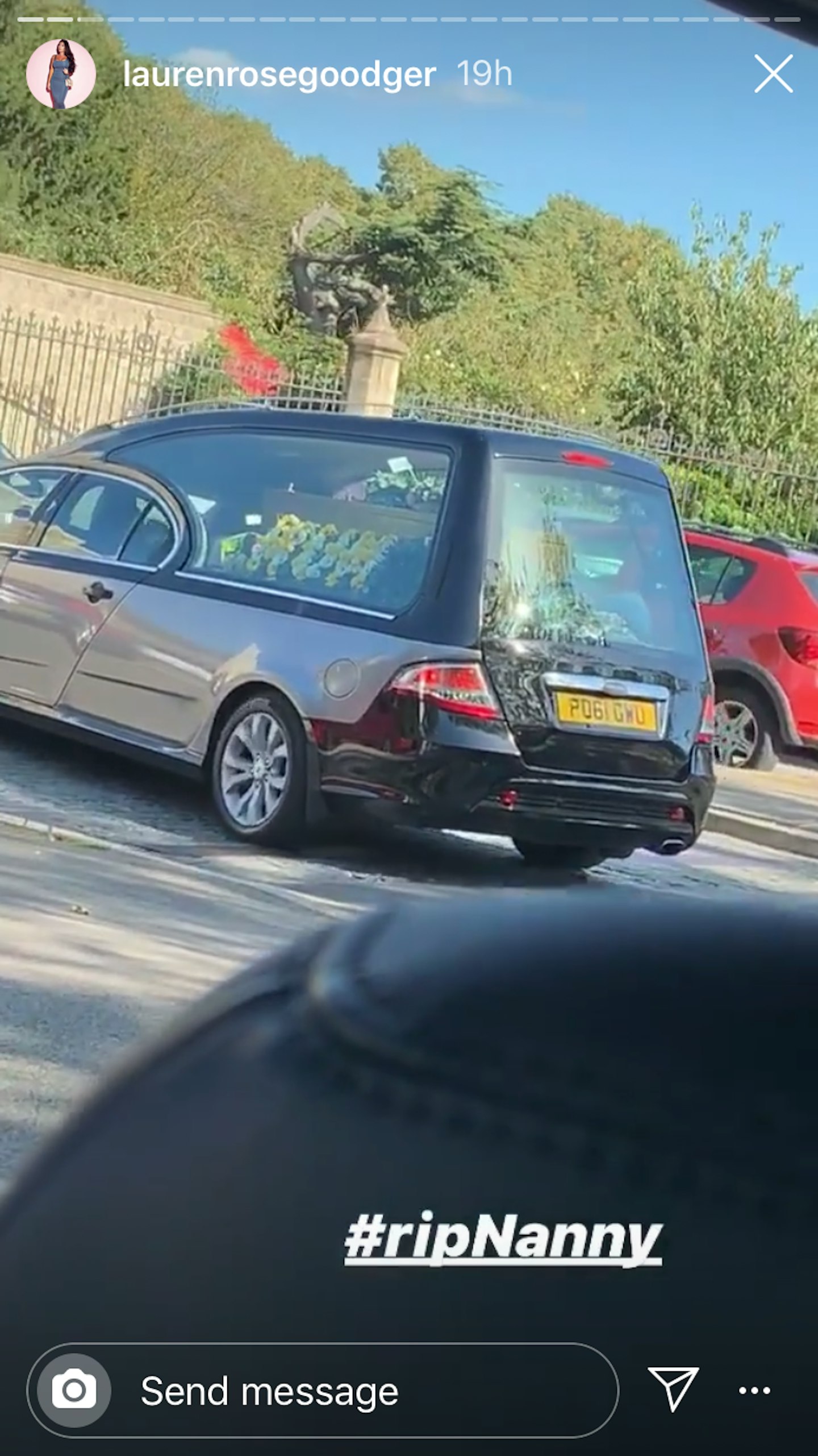 lauren goodger nan funeral