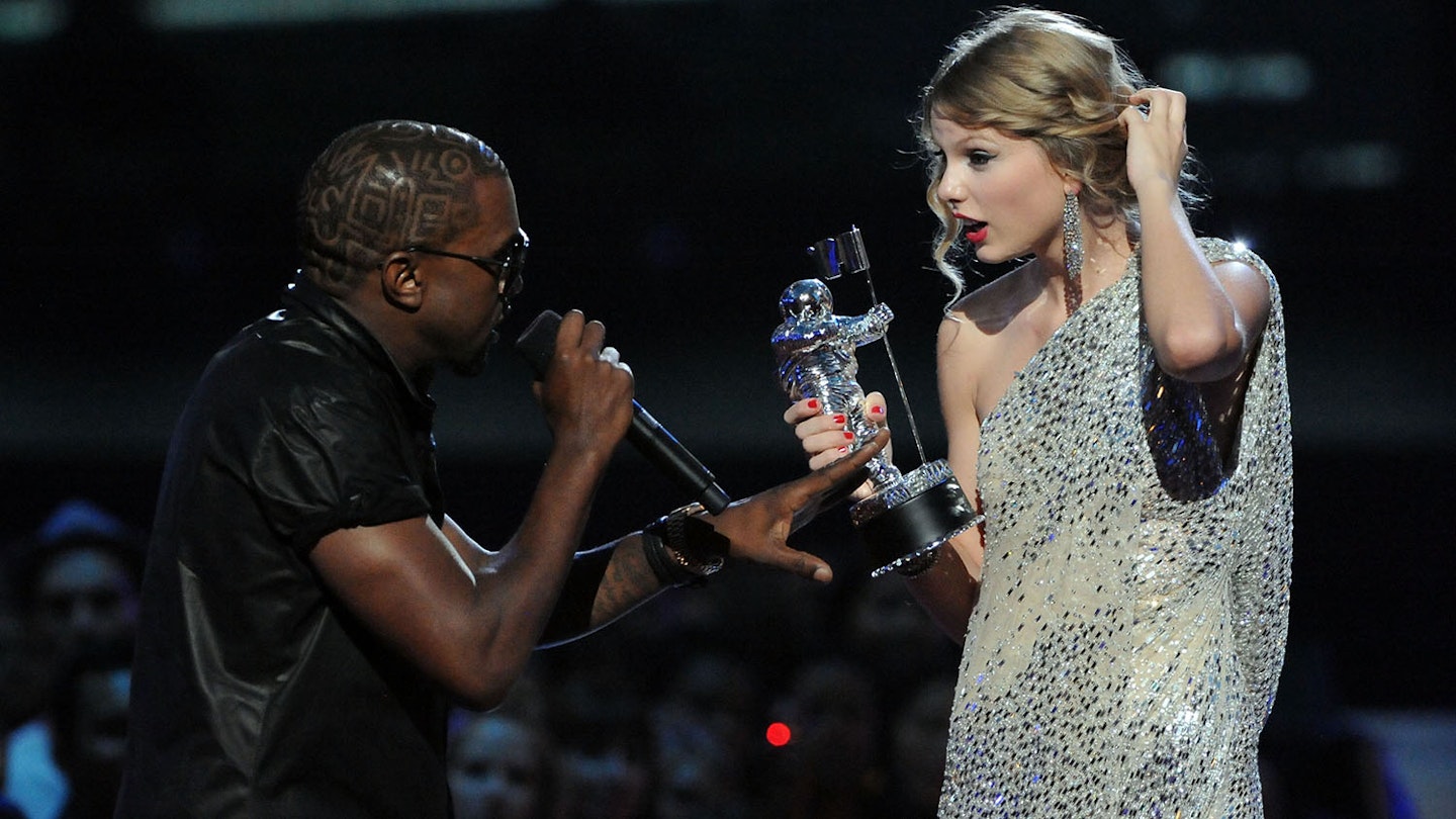 Taylor Swift Kanye West MTV VMAs 2009
