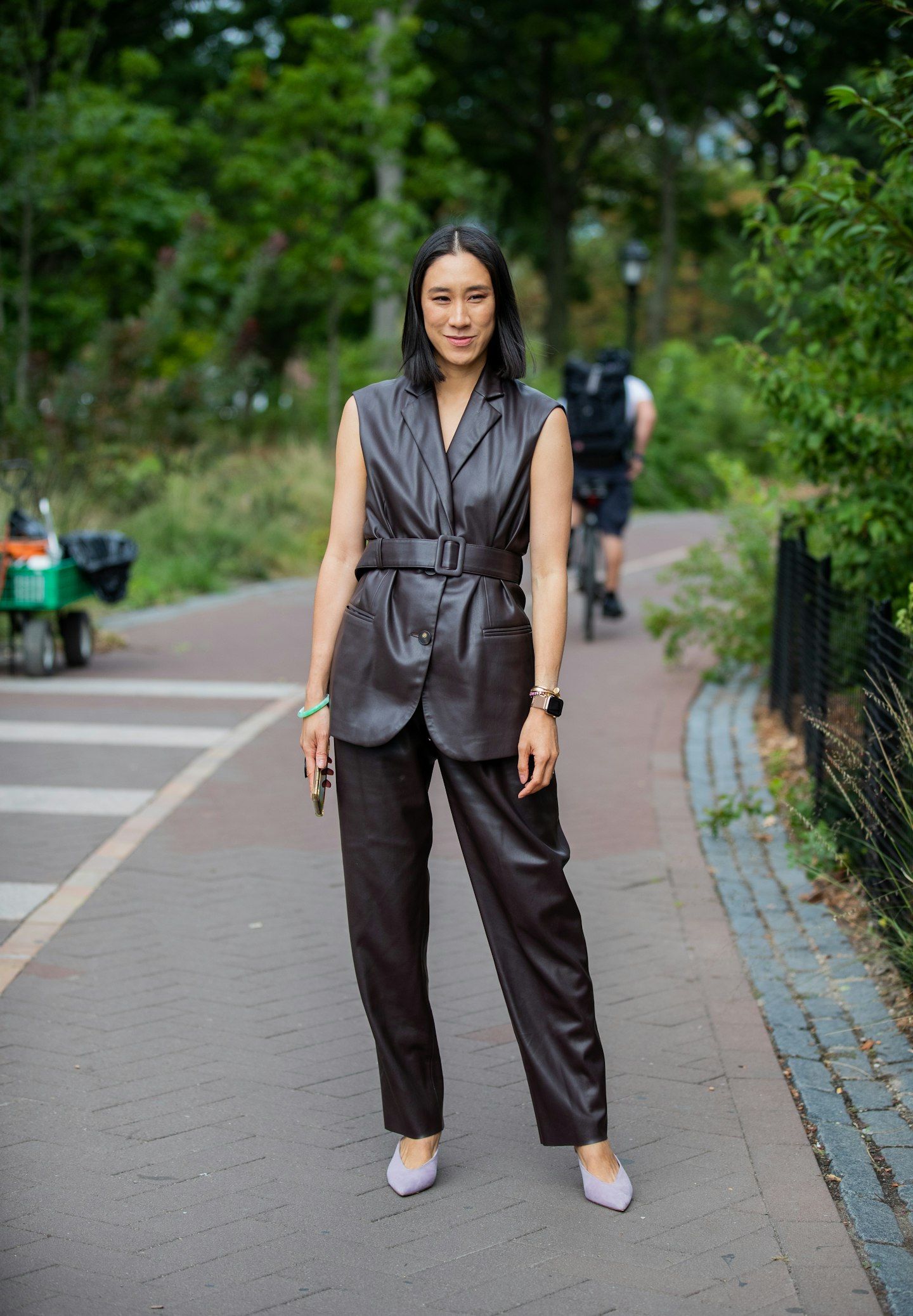 Eva Chen at NYFW
