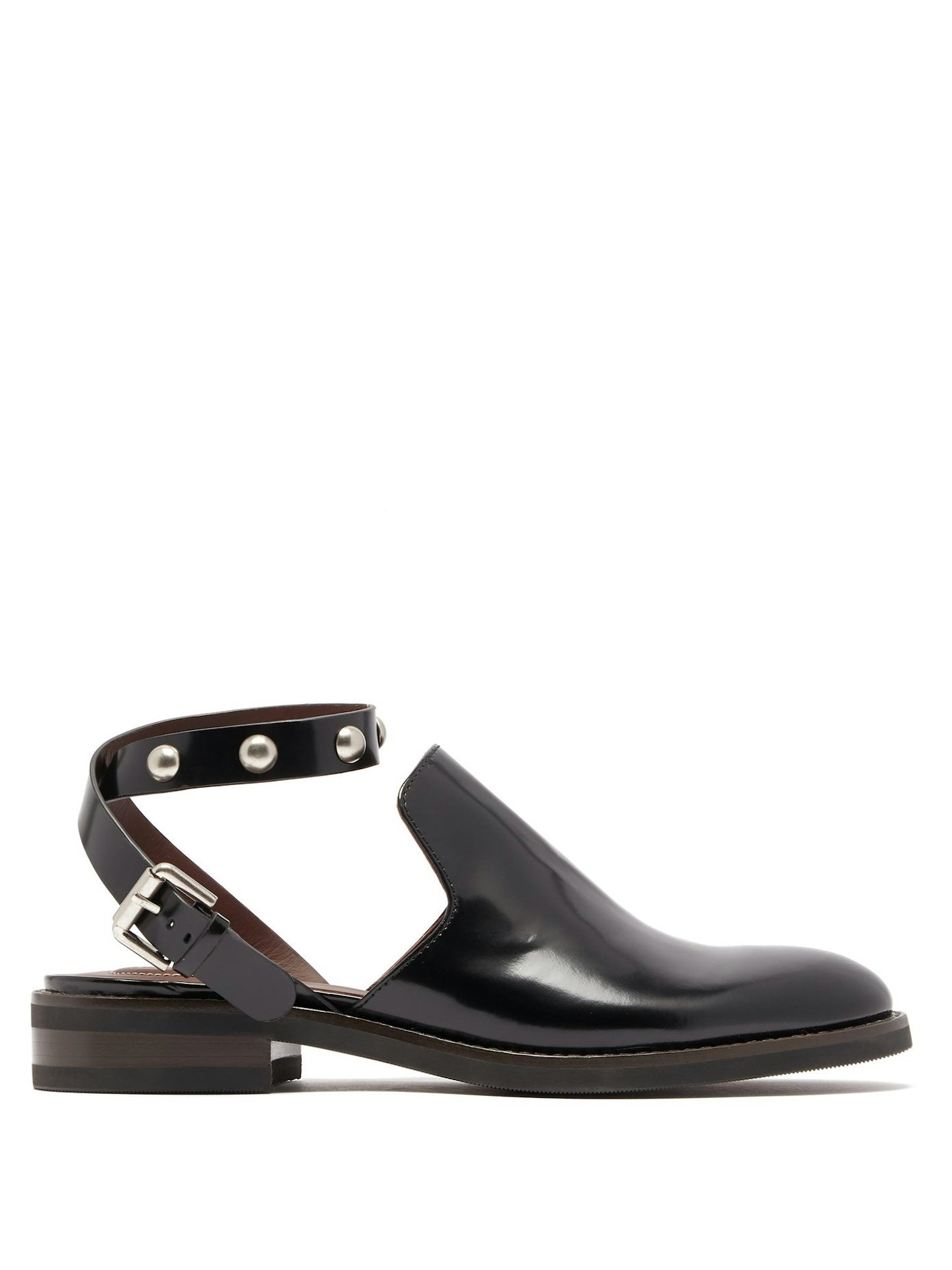 See By Chloe, Studded Strap Leather Loafers, £285