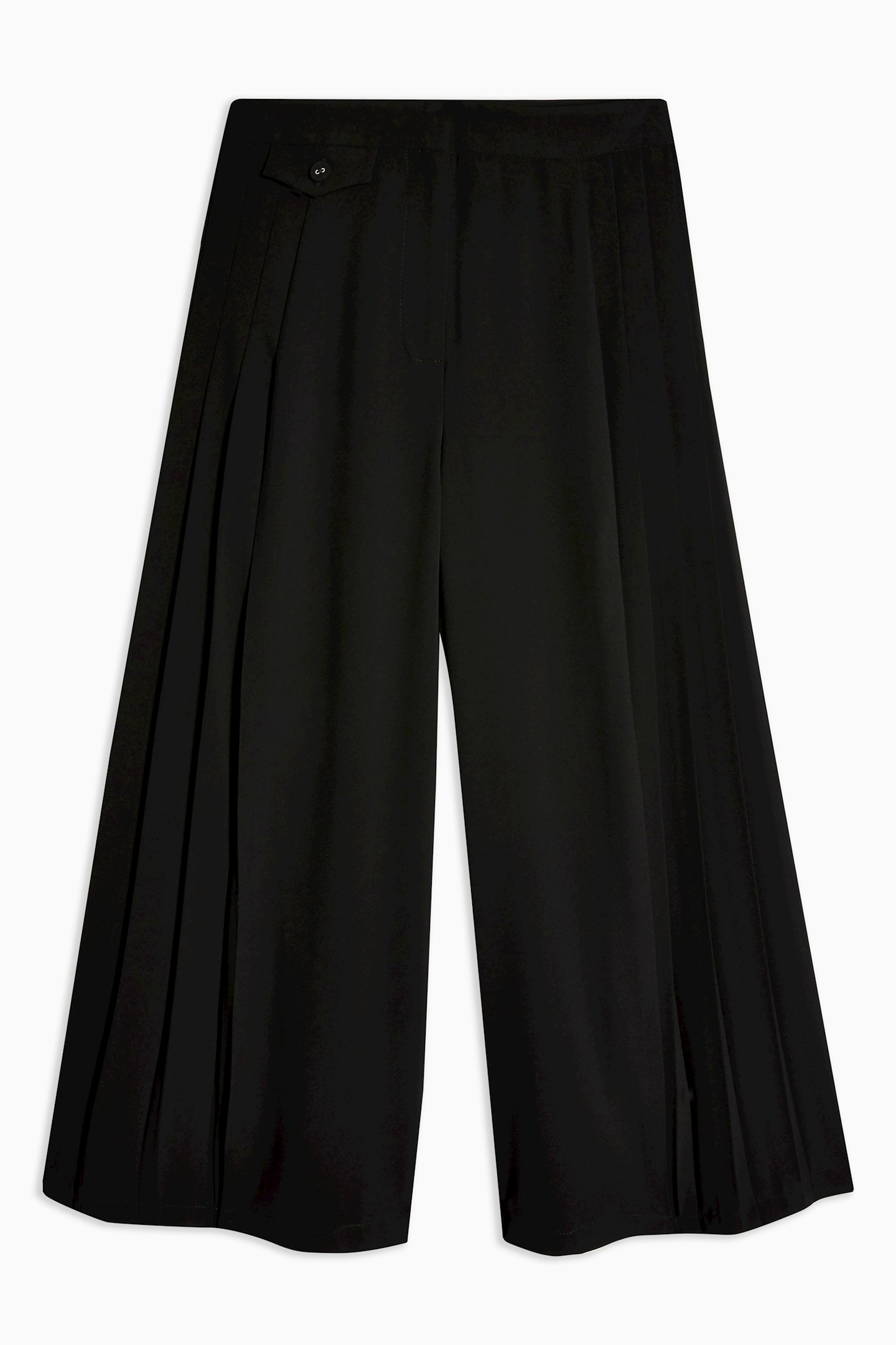 Topshop, Black Cropped Trousers, £42