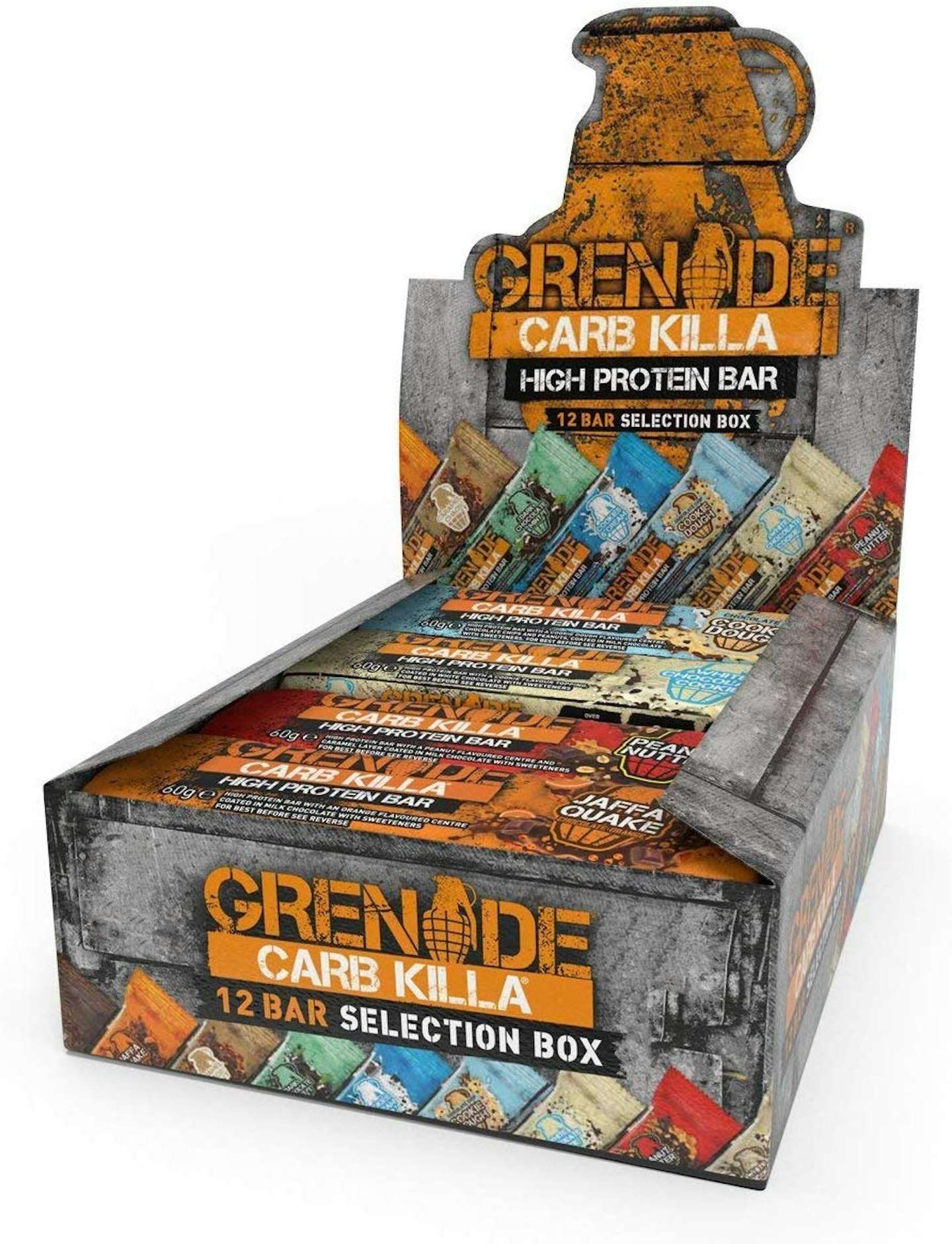 Grenade Carb Killa Selection Box, 12 Pack £18.99