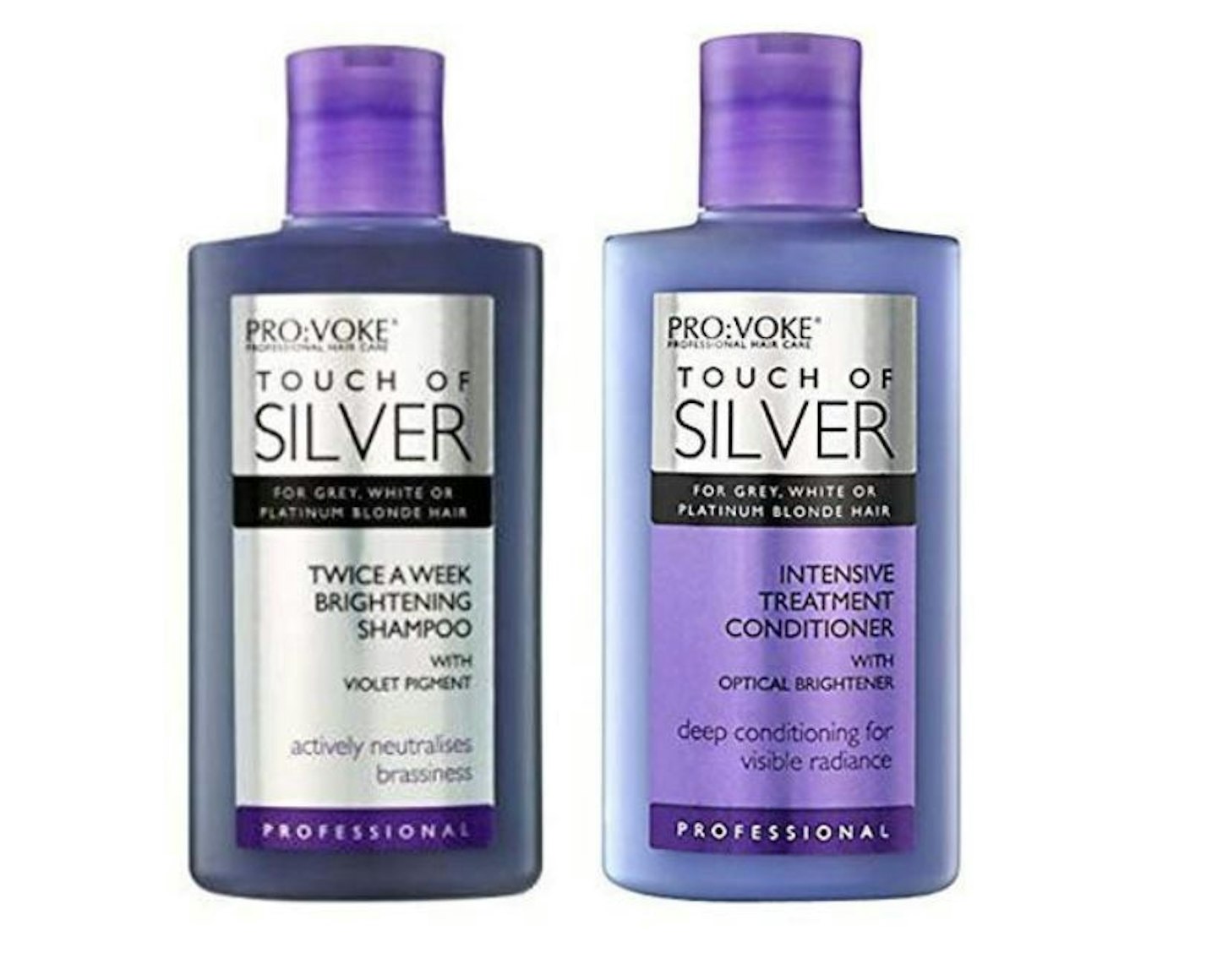 PRO:VOKE Touch of Silver Shampoo and Conditioner, £5.30