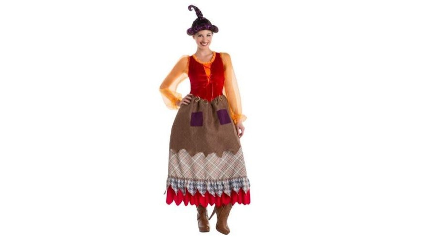 Goofy Salem Sister Witch Costume (aka Mary Sanderson)