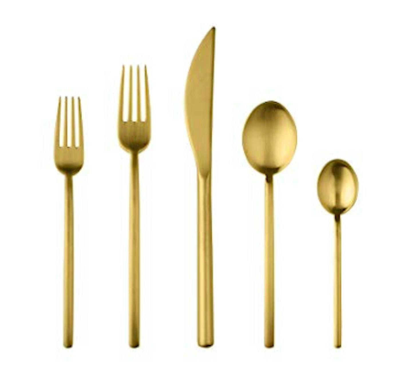 Roll over image to zoom in Mepra Due Ice Oro 5 Piece Place Setting