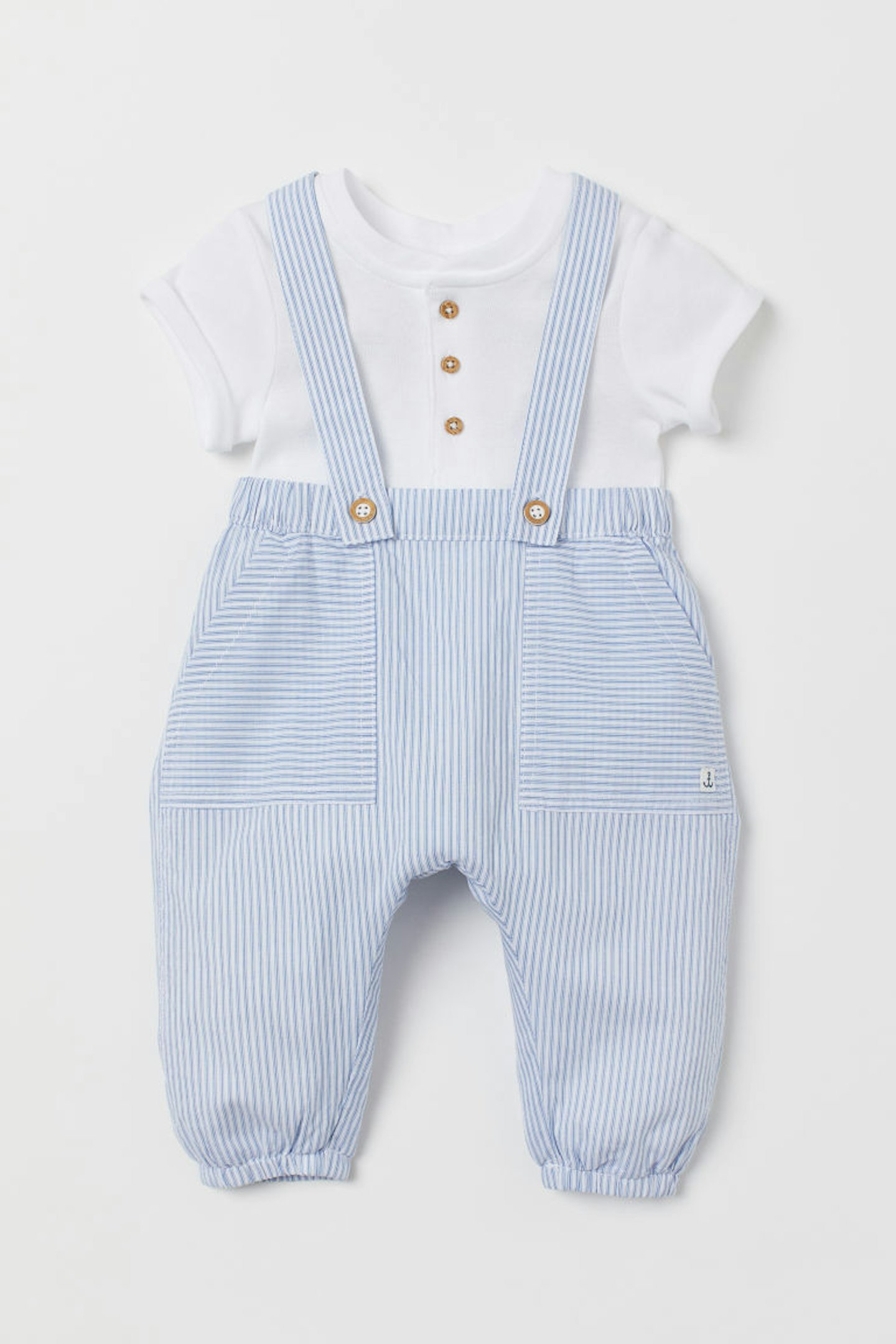 Meghan and Harry Dress Archie In £12.99 H&M Dungarees 