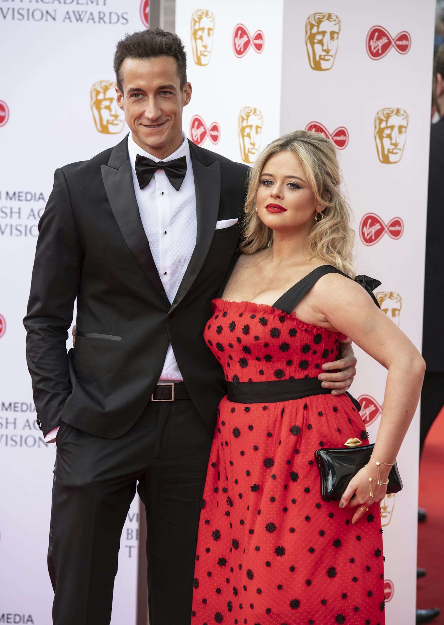 Emily Atack and Rob Jowers