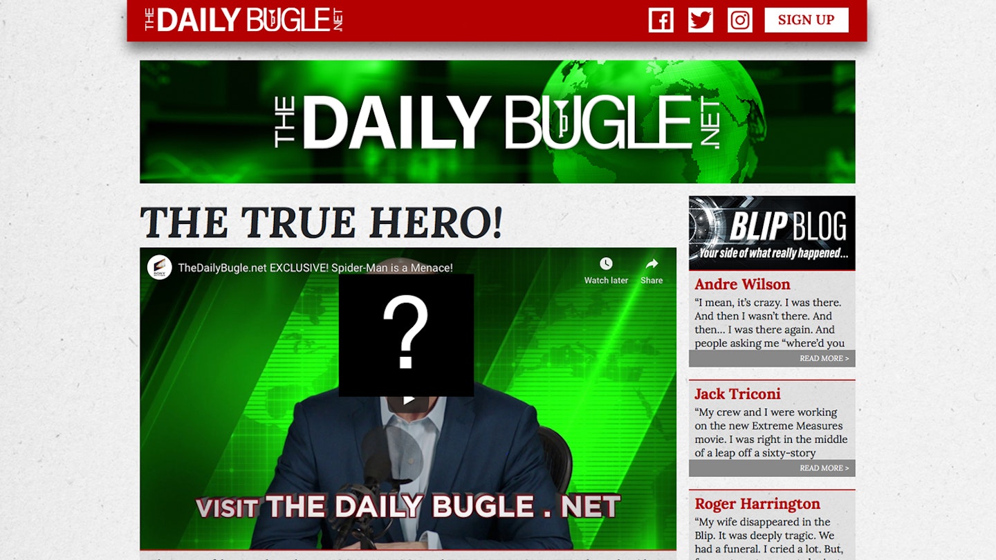 Daily Bugle – Spider-Man Far From Home